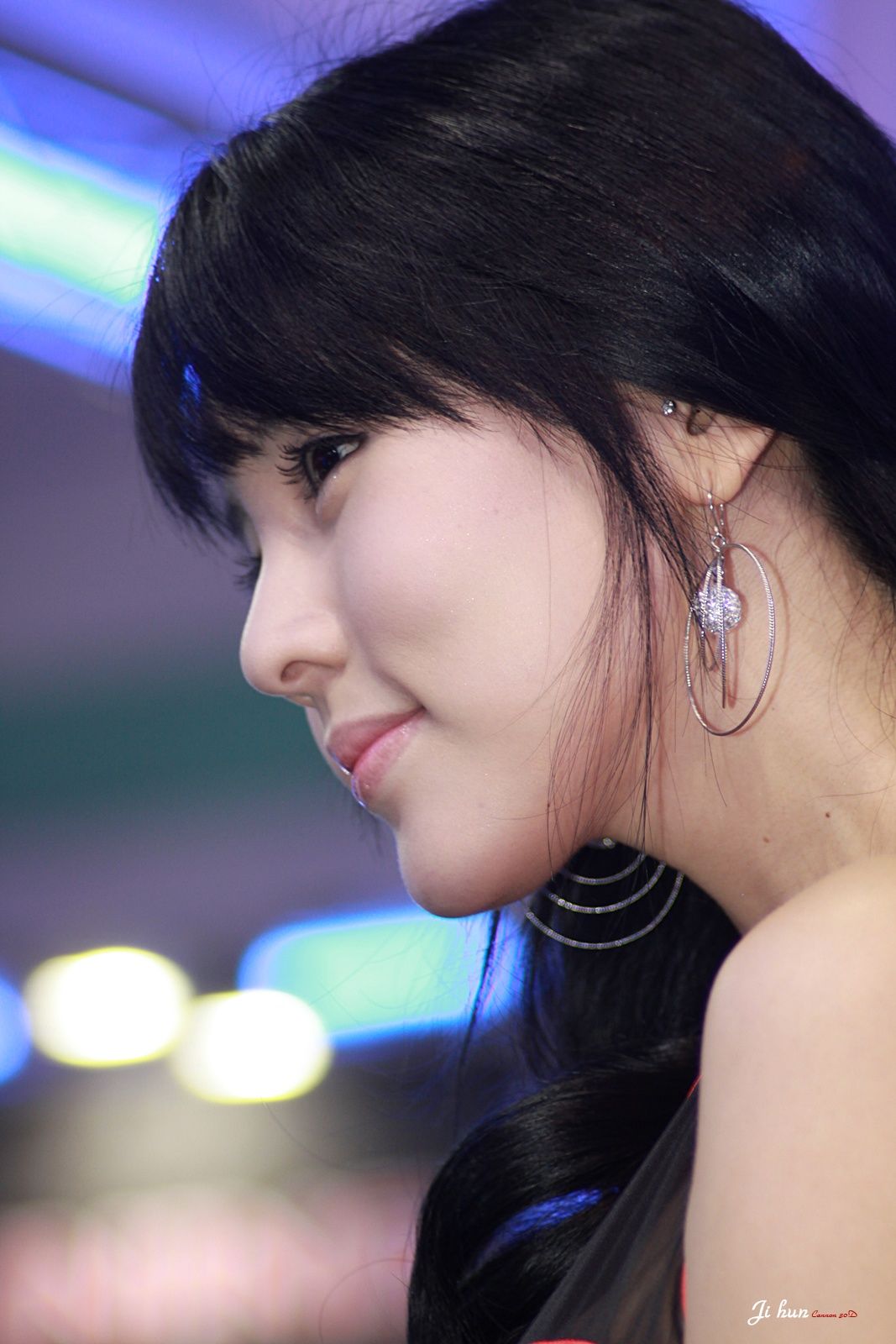 李智友 - 红裙制服车模-图40