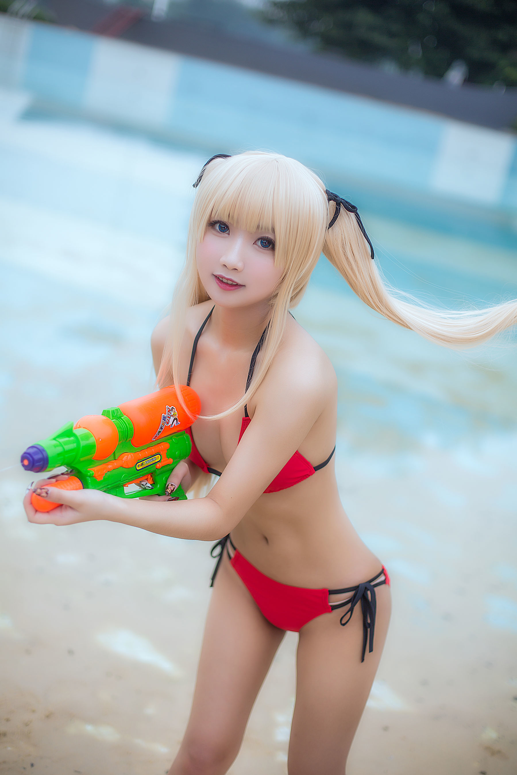 鬼畜瑶 - 泳装魔女-图11