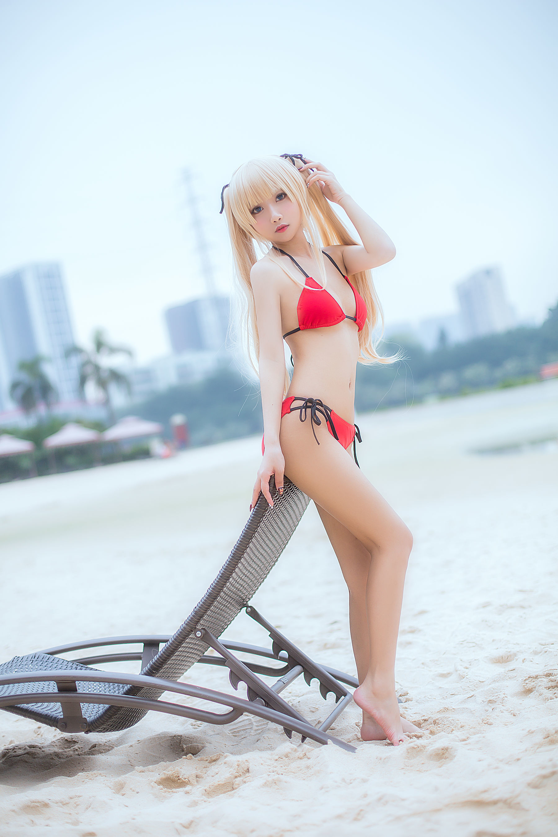 鬼畜瑶 - 泳装魔女-图4