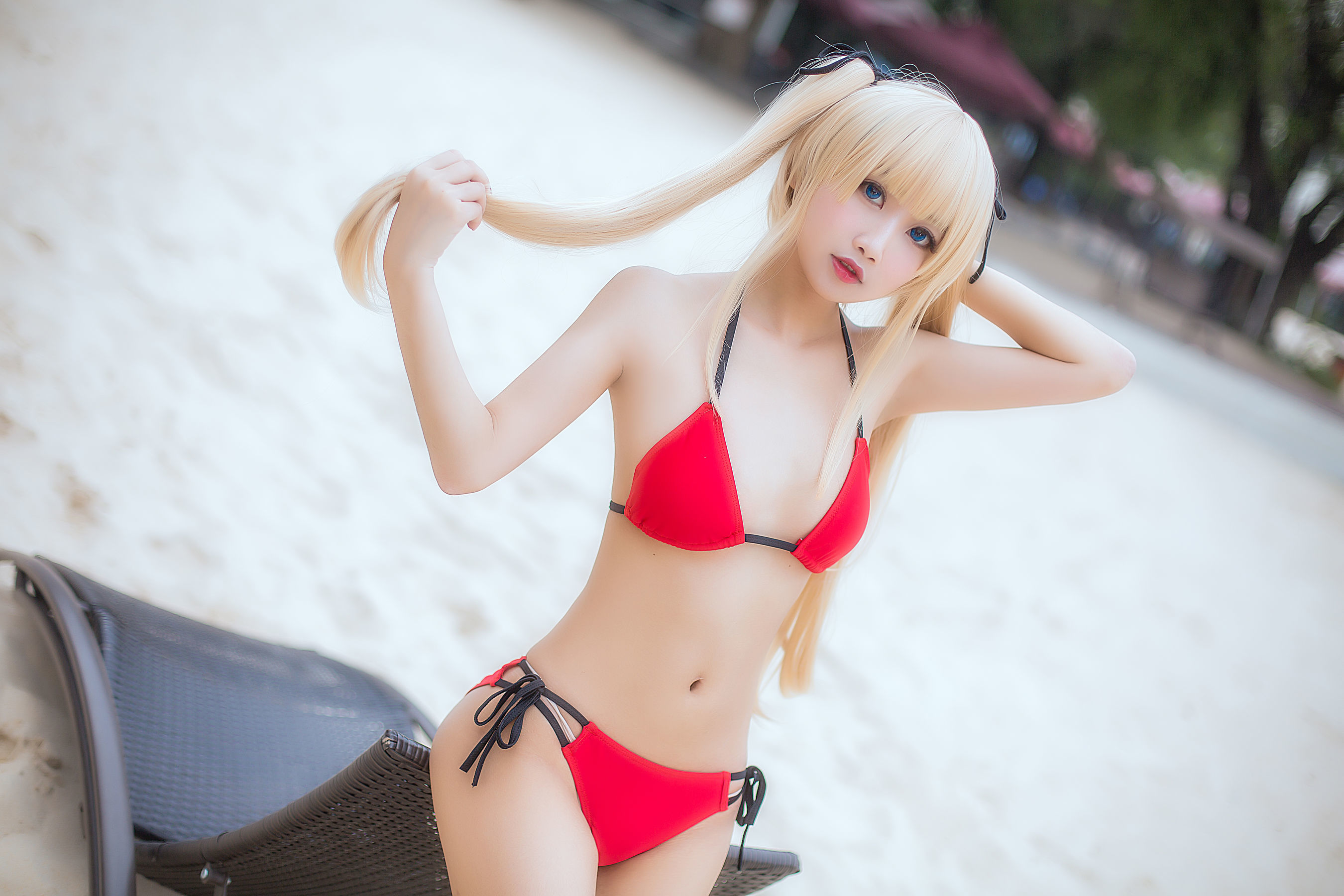 鬼畜瑶 - 泳装魔女-图5