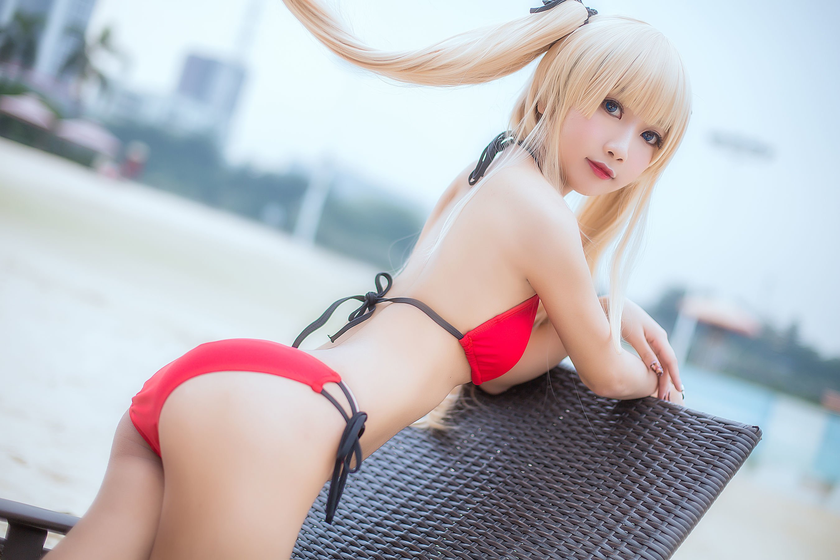 鬼畜瑶 - 泳装魔女-图7