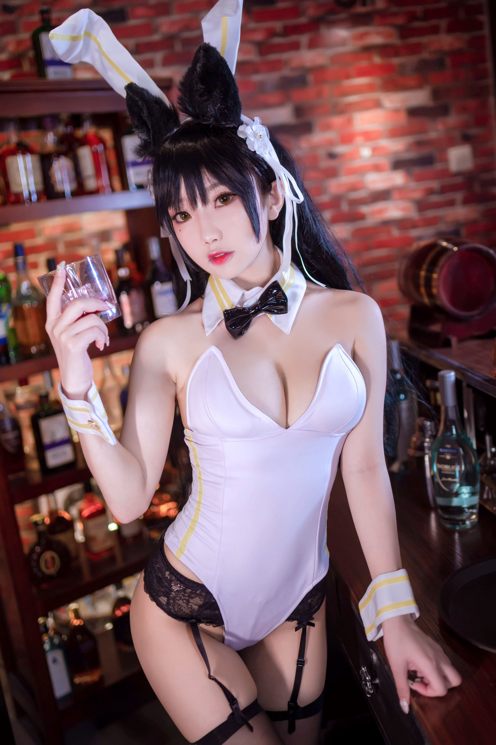 鬼畜瑶 - 酒吧兔女郎-图0