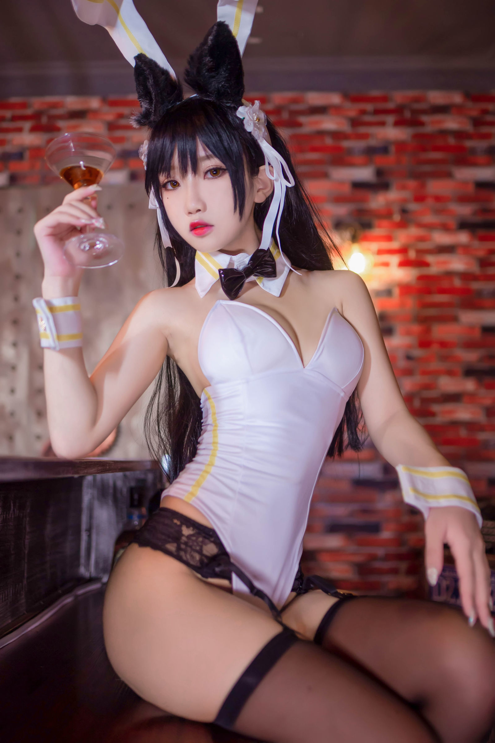 鬼畜瑶 - 酒吧兔女郎-图9