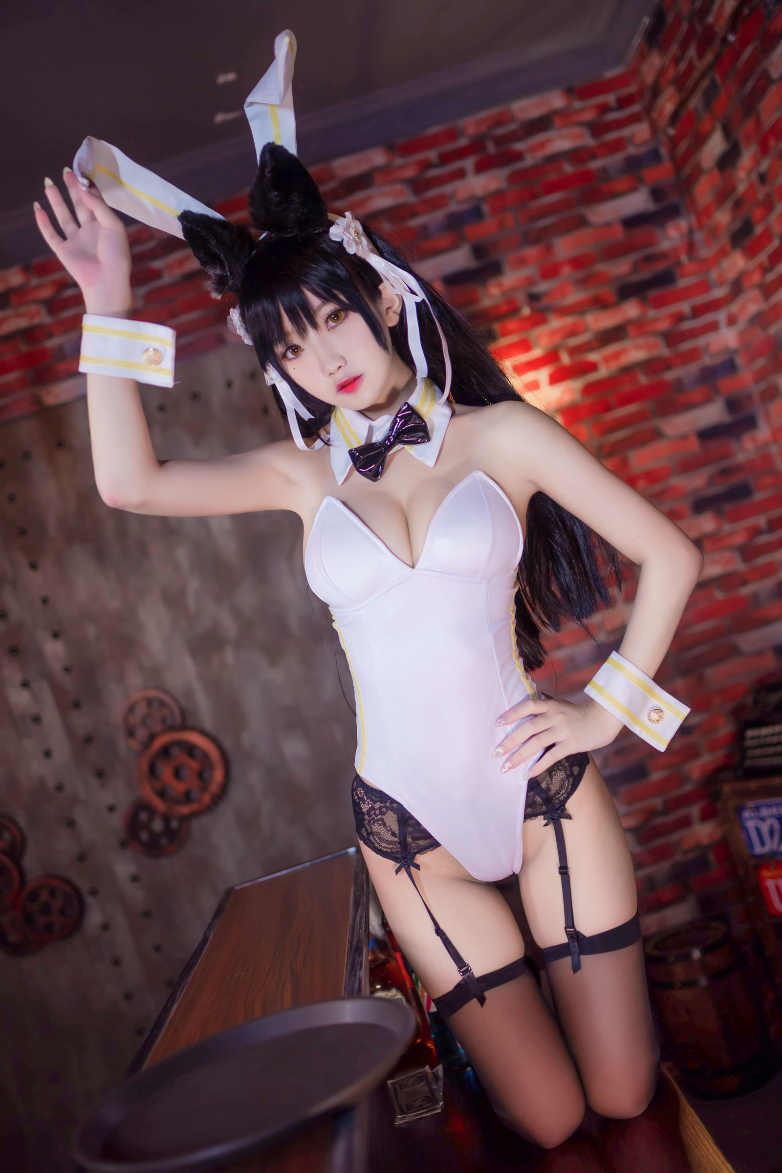鬼畜瑶 - 酒吧兔女郎-图11