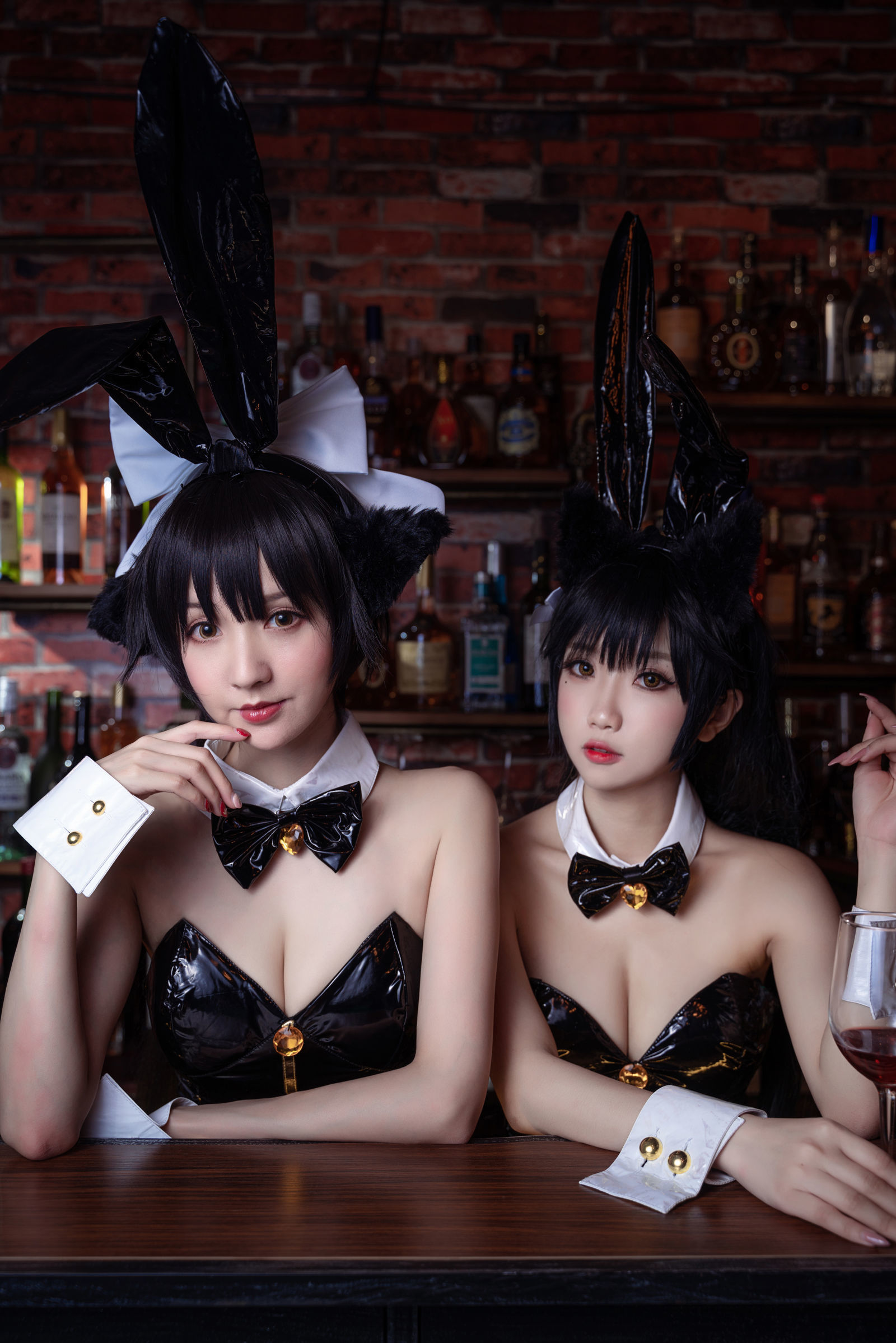 鬼畜瑶 - 黑色同人兔女郎-图17