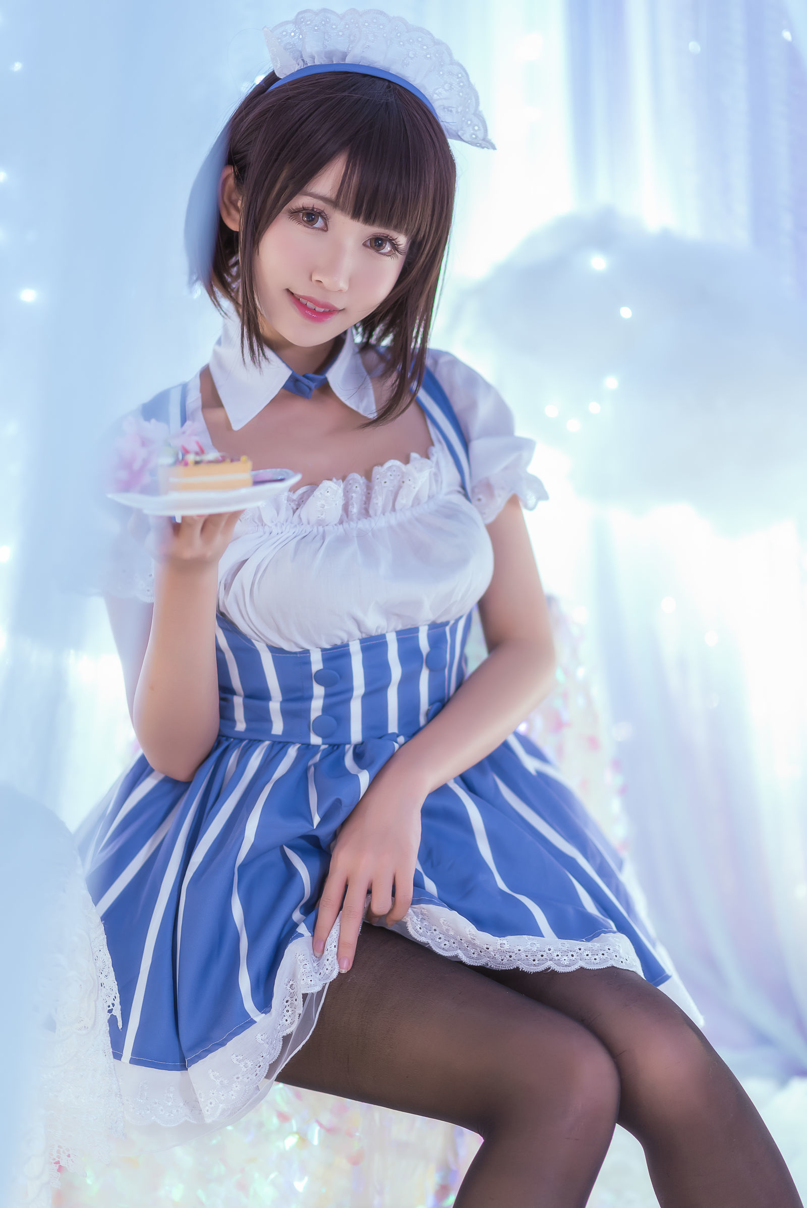 鳗鱼霏儿 - 加藤惠 女仆-图9