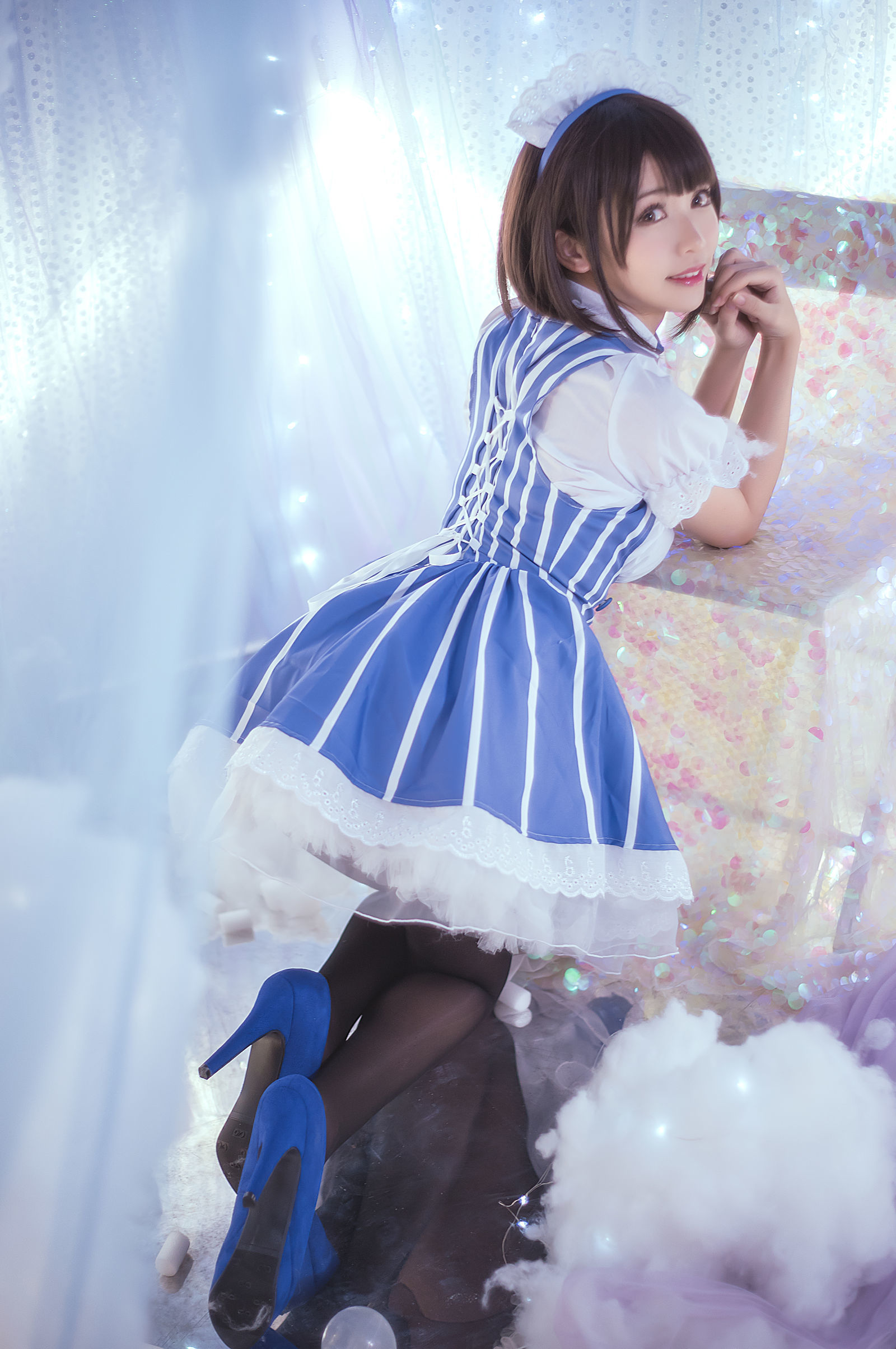 鳗鱼霏儿 - 加藤惠 女仆-图12