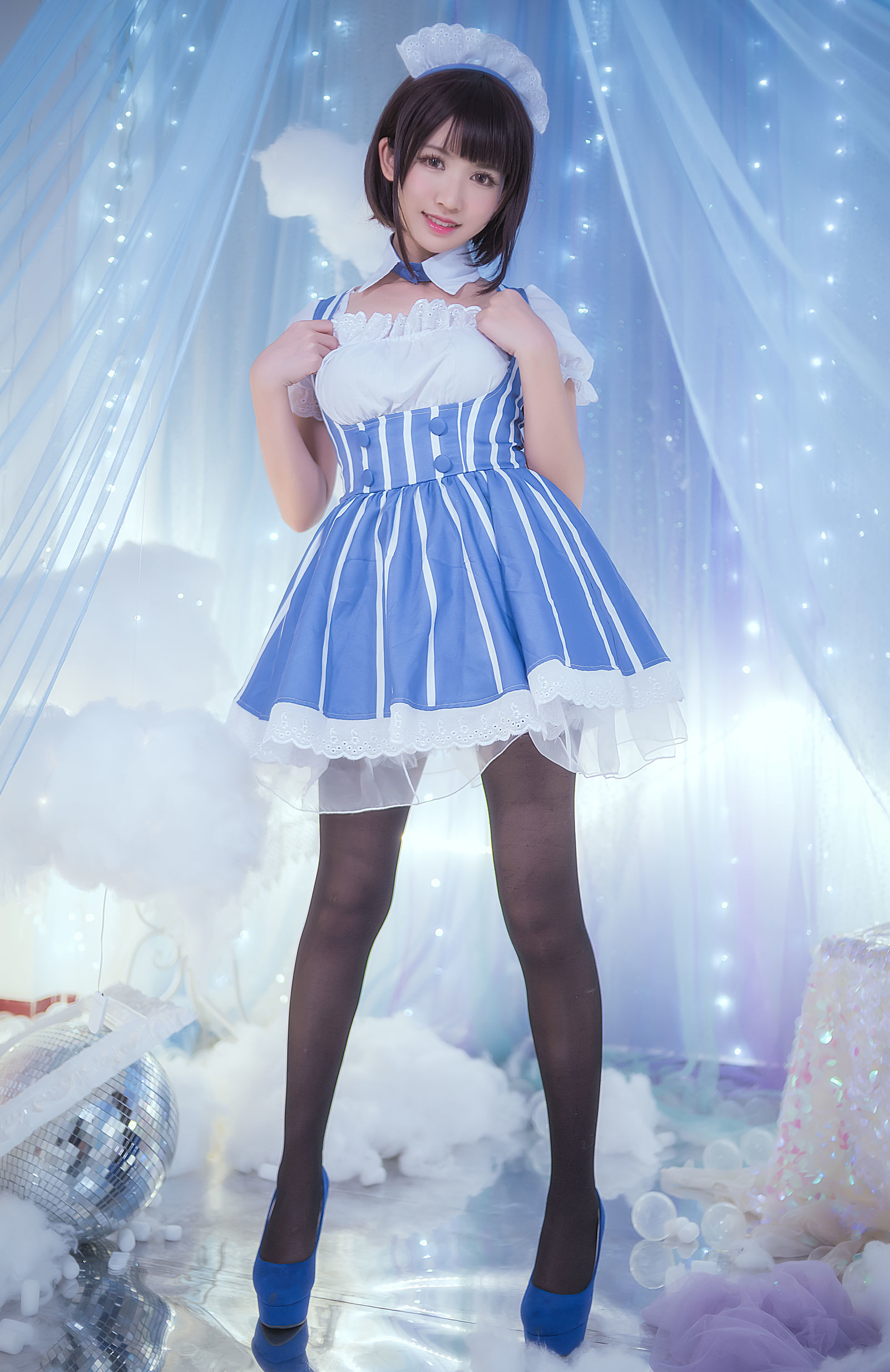 鳗鱼霏儿 - 加藤惠 女仆-图18