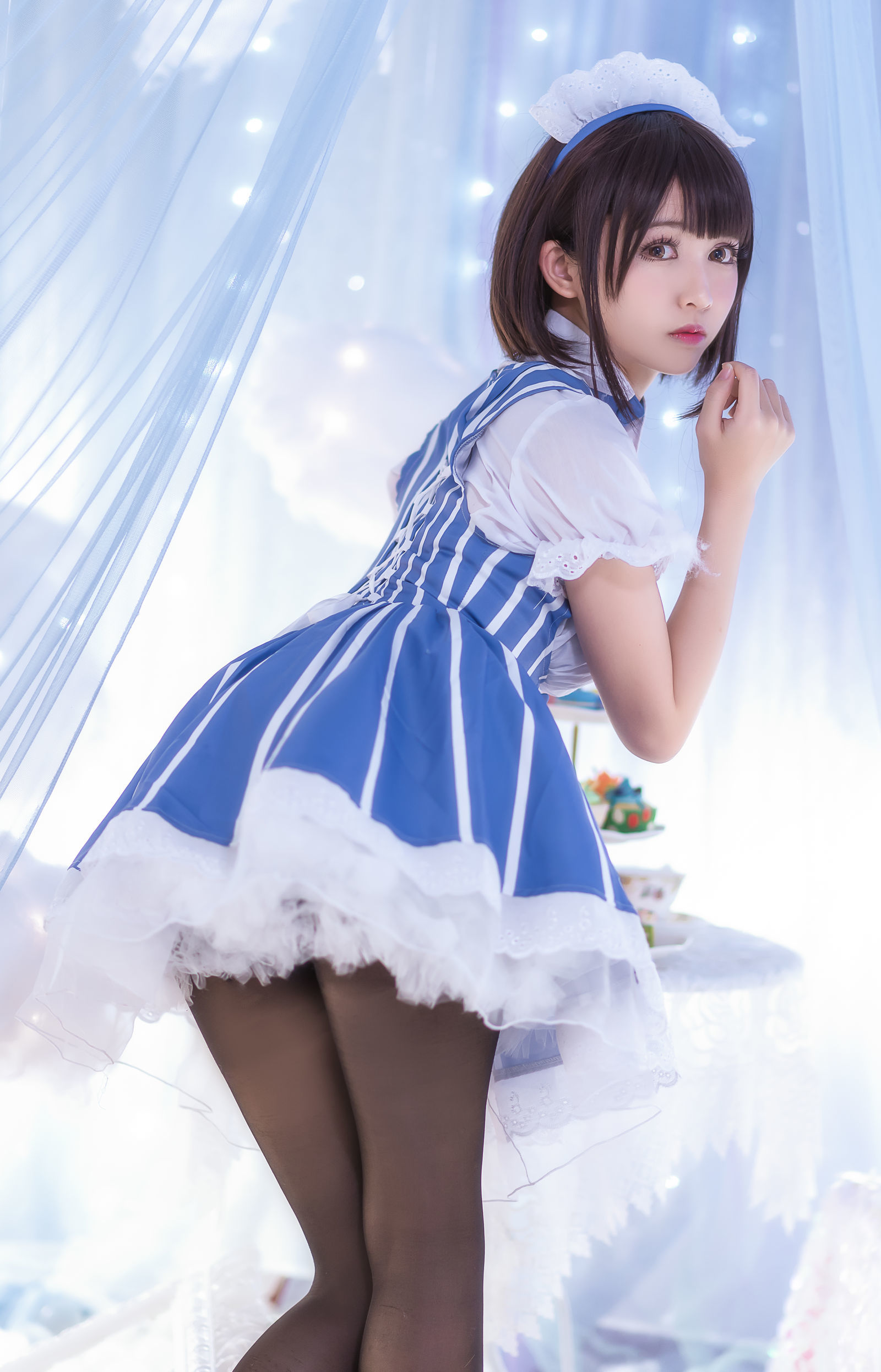 鳗鱼霏儿 - 加藤惠 女仆-图3