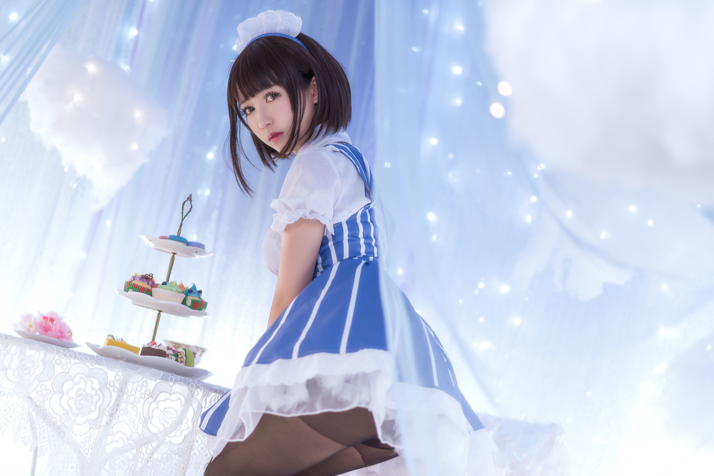 鳗鱼霏儿 - 加藤惠 女仆-图7