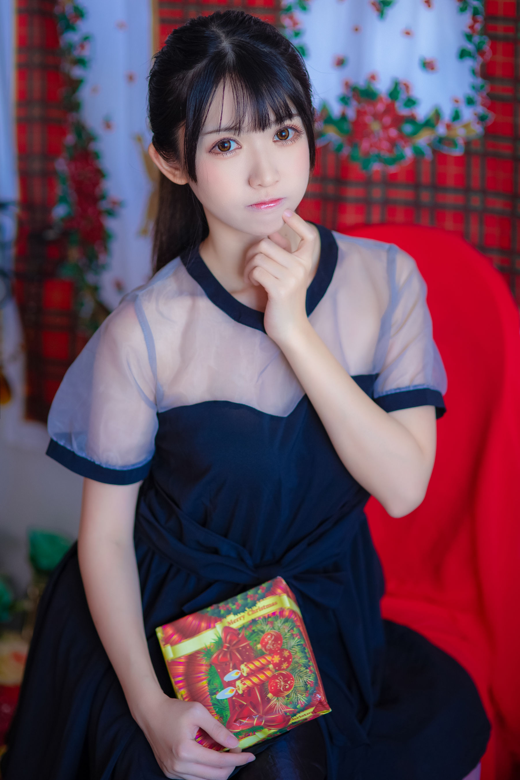 鳗鱼霏儿 - 加藤惠 礼服-图9