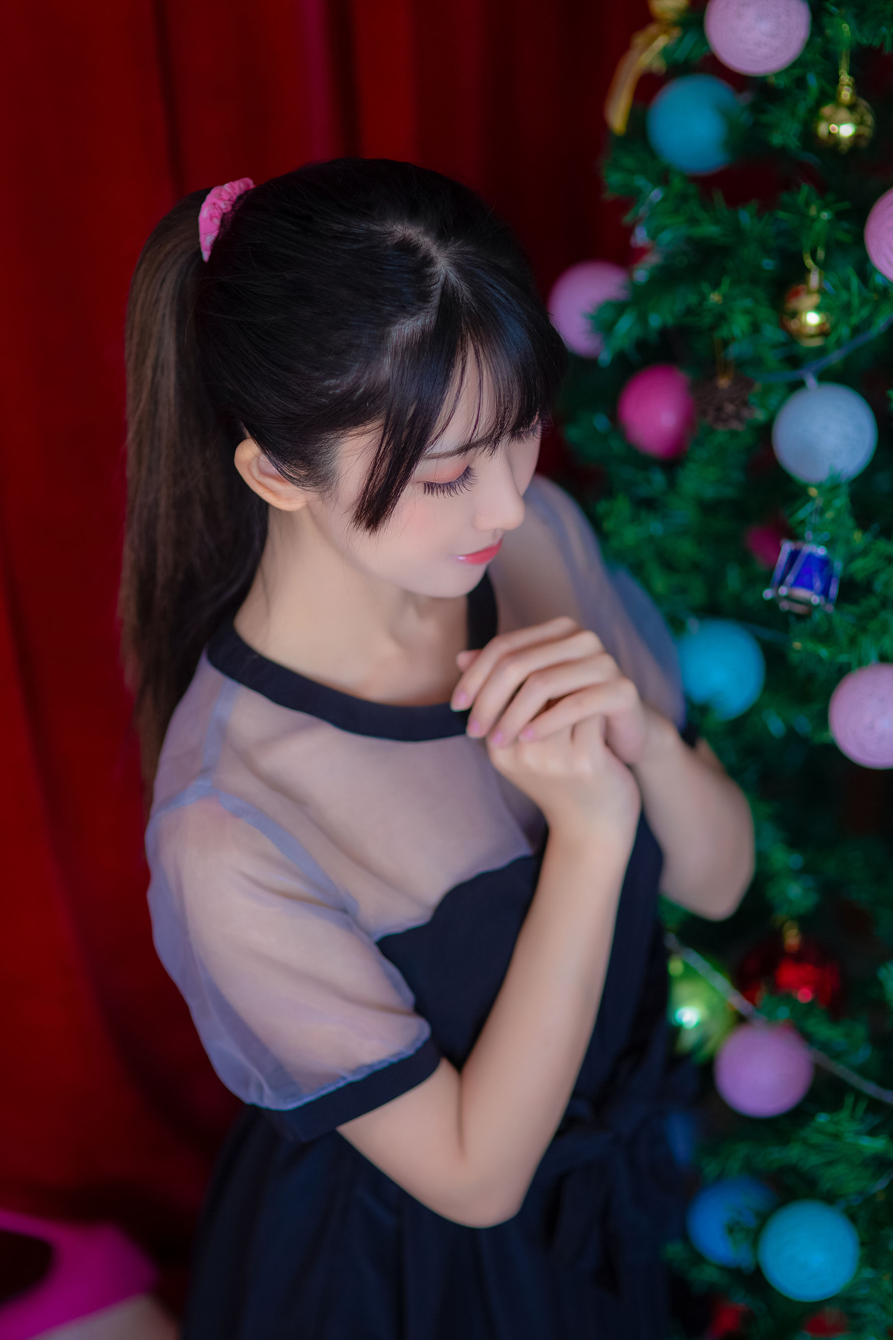 鳗鱼霏儿 - 加藤惠 礼服-图10