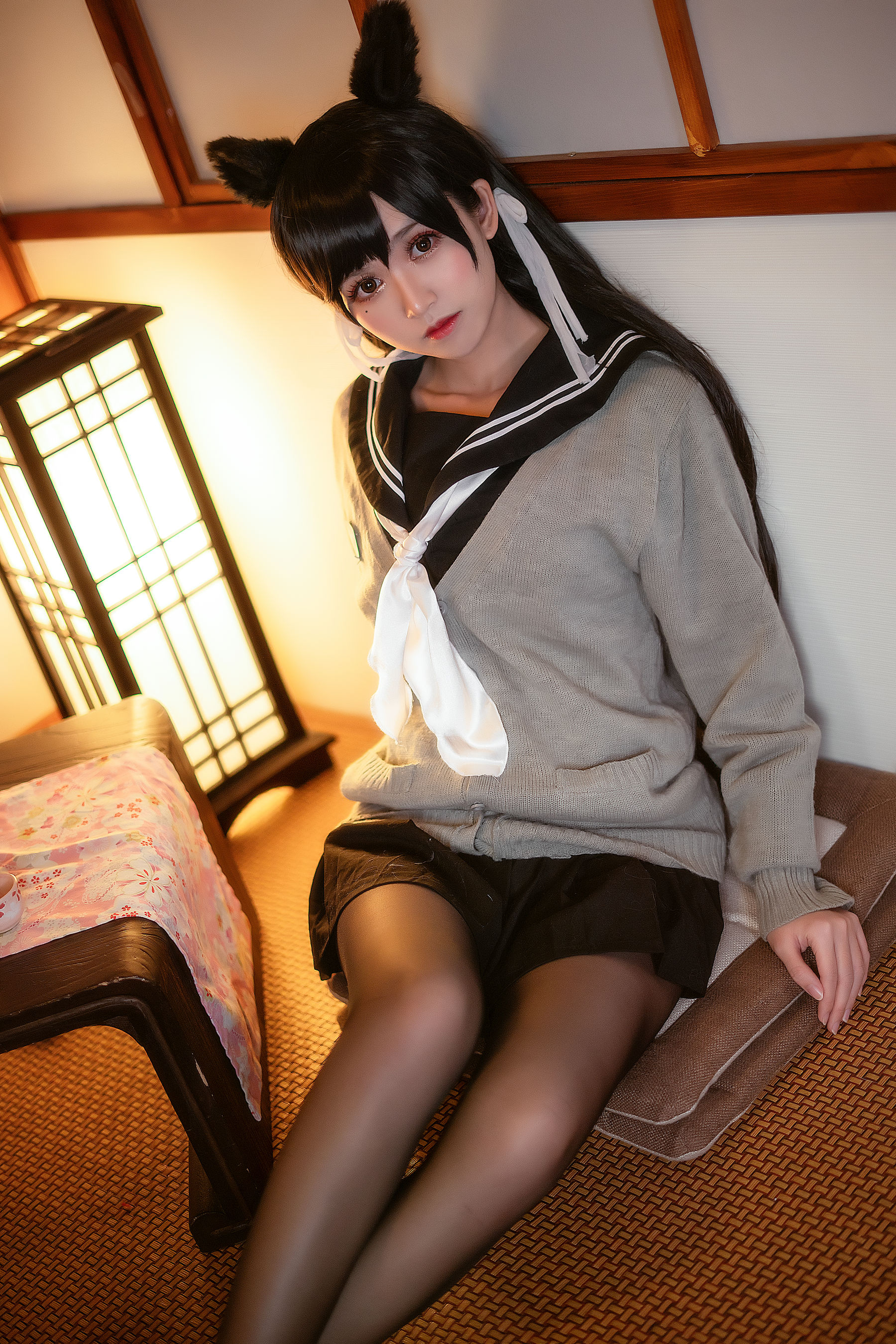 鳗鱼霏儿 - 碧蓝航线 校服-图0