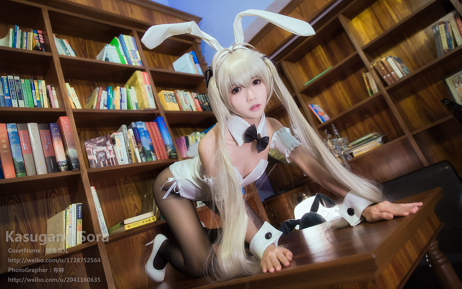 鳗鱼霏儿 - 缘之空 穹妹 兔女郎 Cosplay-图10