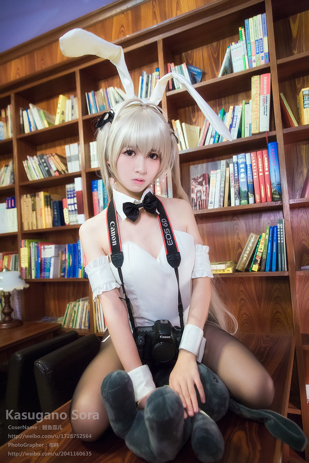 鳗鱼霏儿 - 缘之空 穹妹 兔女郎 Cosplay-图13