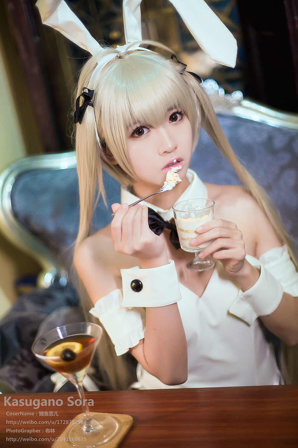 鳗鱼霏儿 - 缘之空 穹妹 兔女郎 Cosplay-图16
