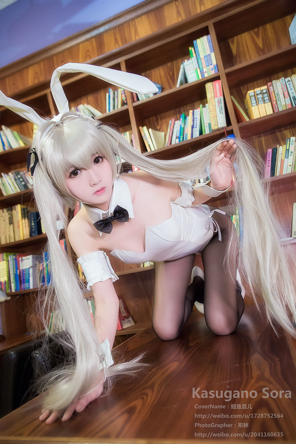 鳗鱼霏儿 - 缘之空 穹妹 兔女郎 Cosplay-图17