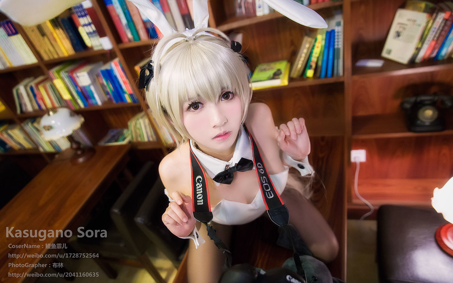 鳗鱼霏儿 - 缘之空 穹妹 兔女郎 Cosplay-图18