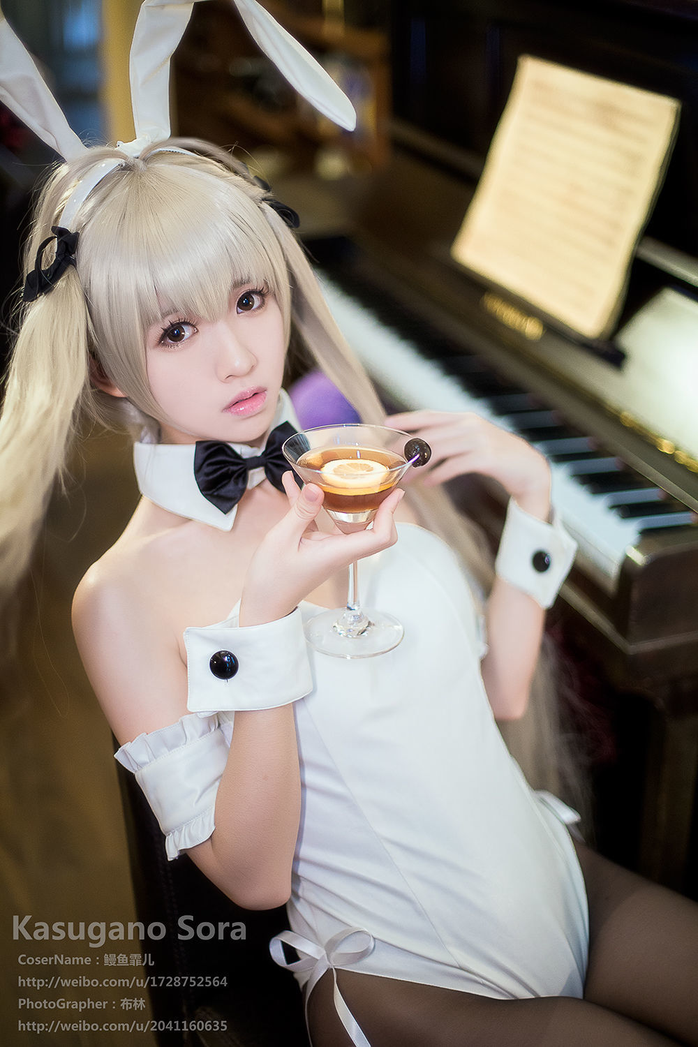 鳗鱼霏儿 - 缘之空 穹妹 兔女郎 Cosplay-图2