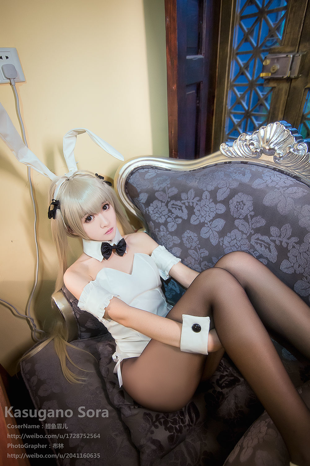 鳗鱼霏儿 - 缘之空 穹妹 兔女郎 Cosplay-图4