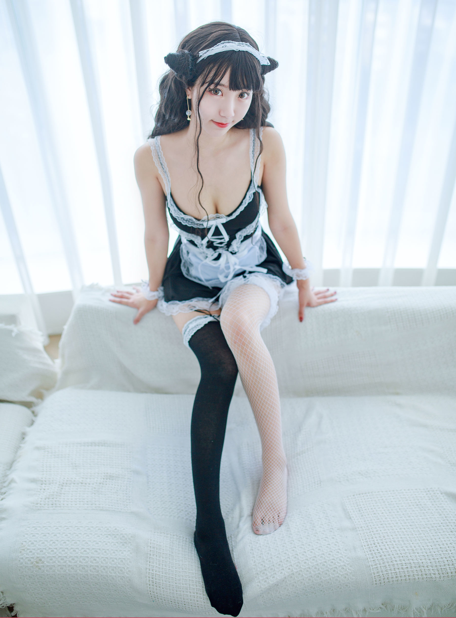 黑川 - 小恶魔女仆装-图10