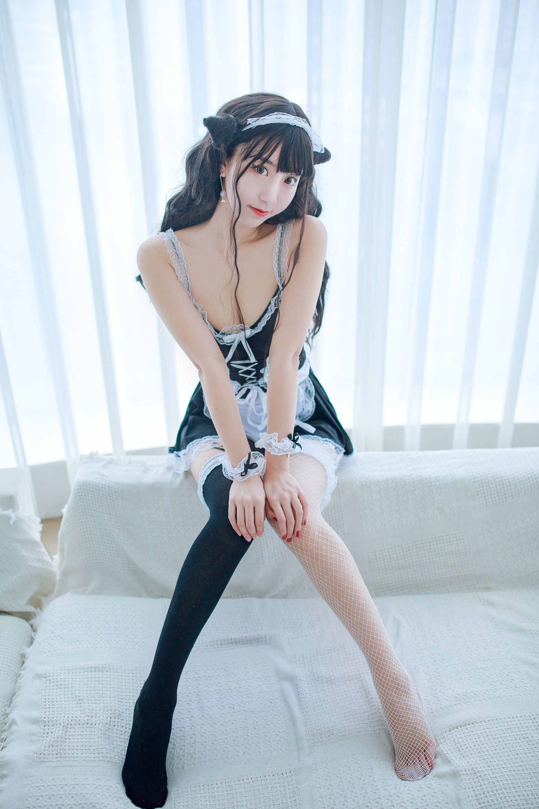 黑川 - 小恶魔女仆装-图11