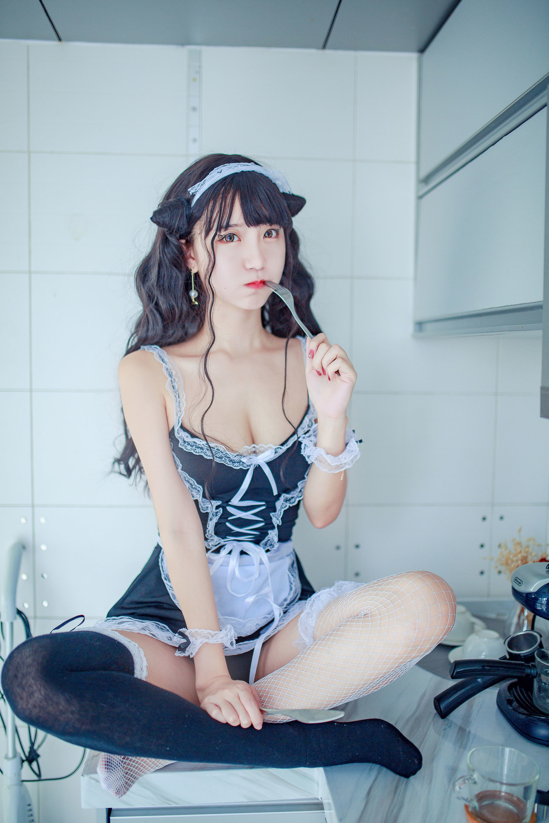 黑川 - 小恶魔女仆装-图16