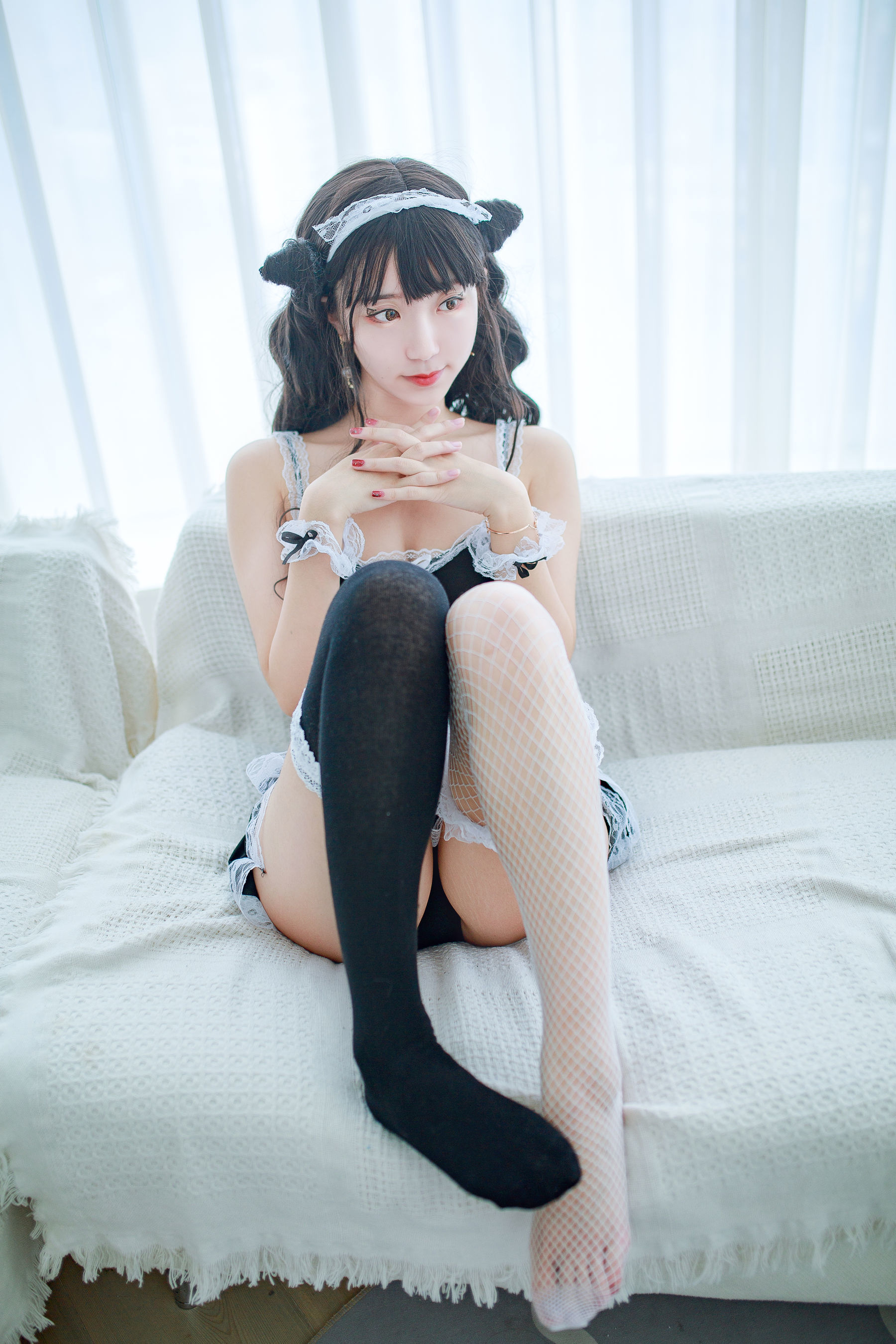 黑川 - 小恶魔女仆装-图5