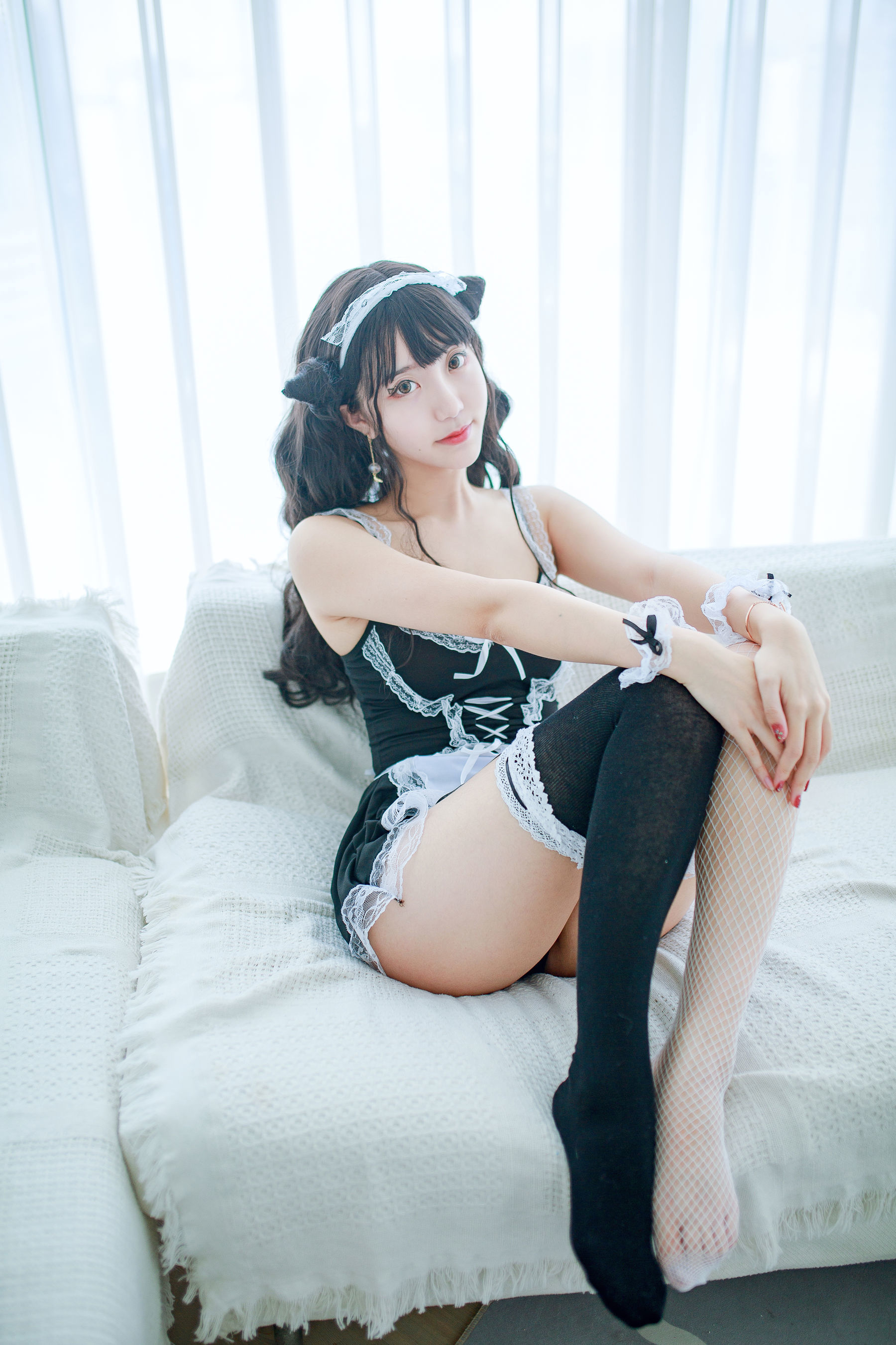 黑川 - 小恶魔女仆装-图6