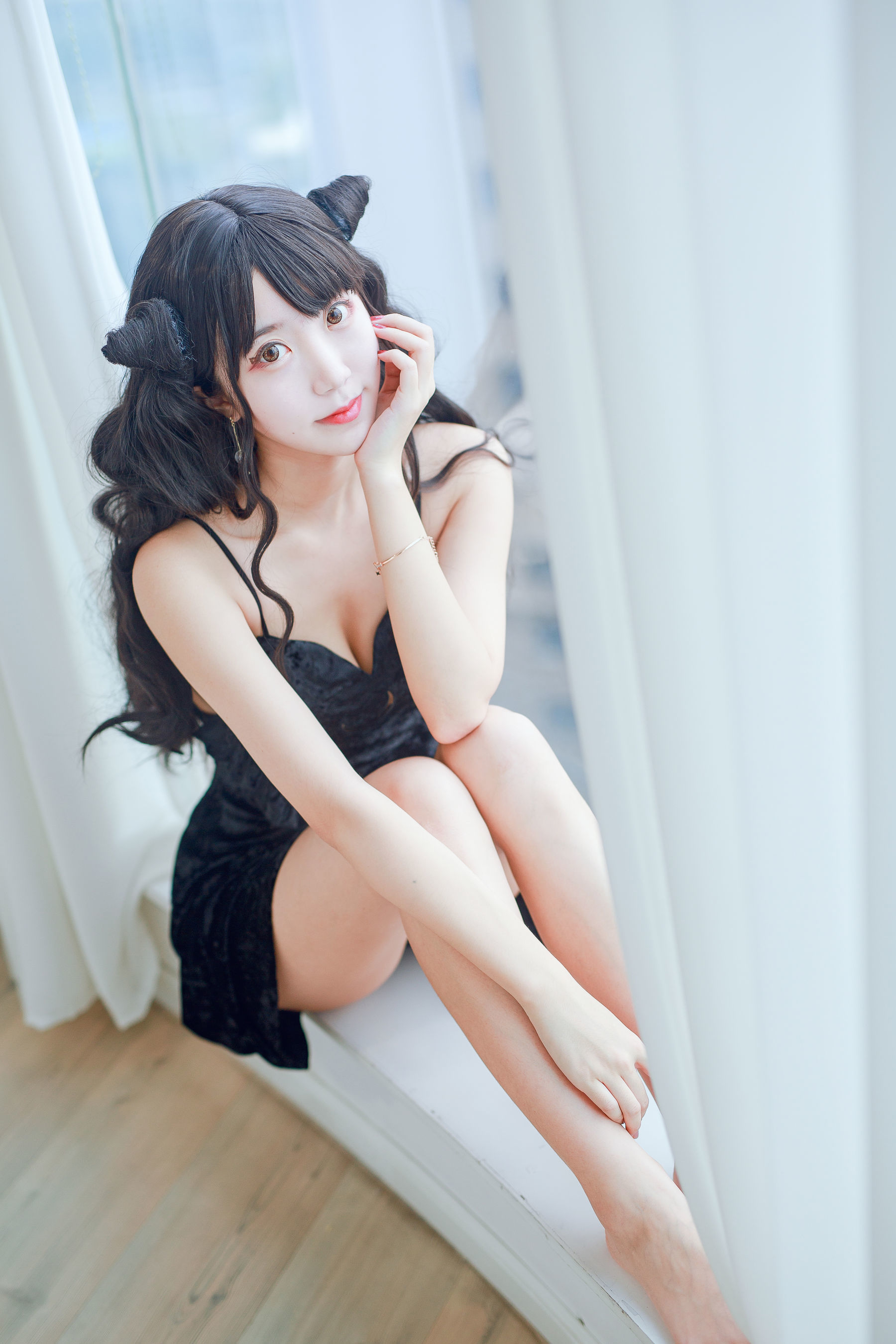 黑川 - 小恶魔黑裙子-图15