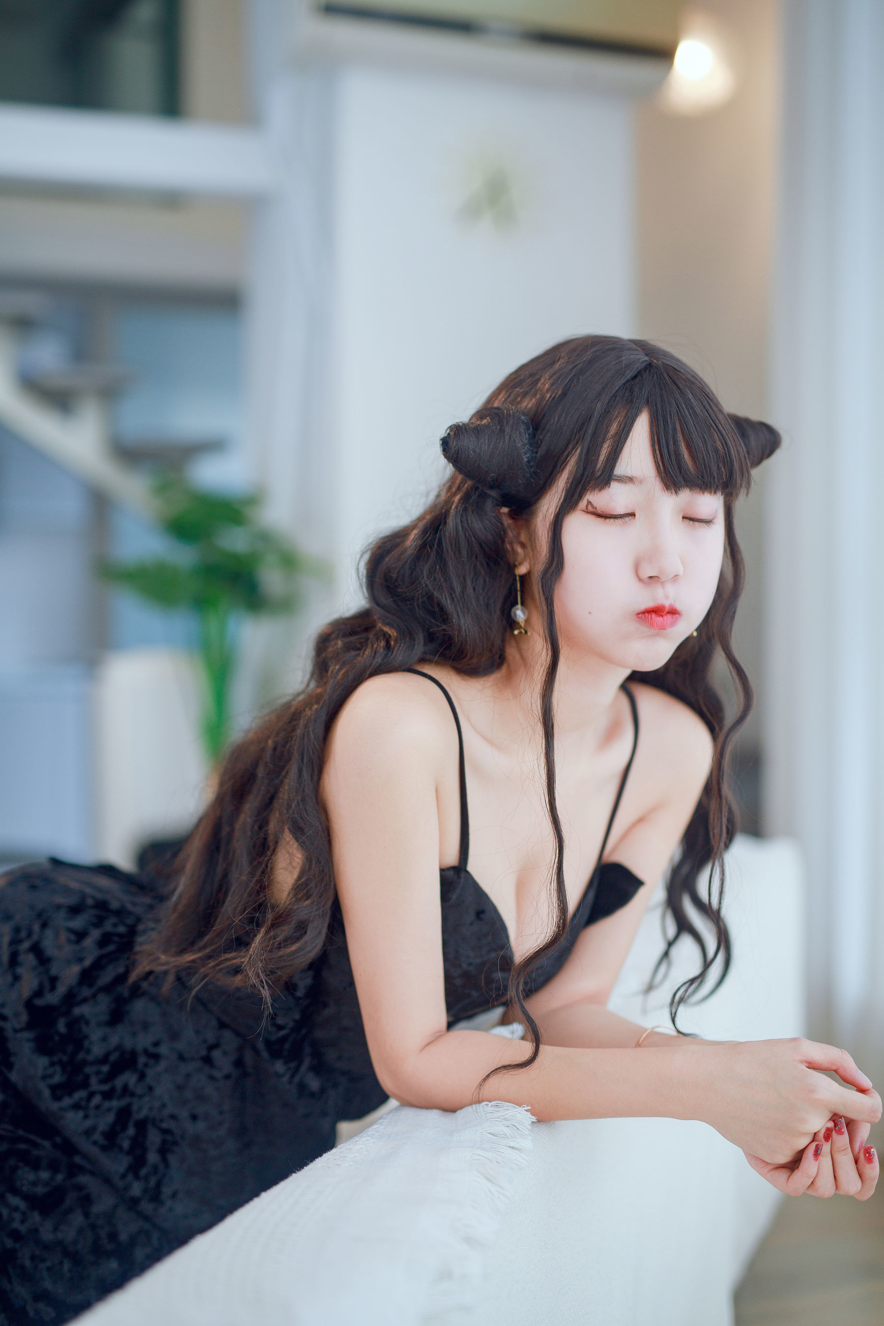 黑川 - 小恶魔黑裙子-图26
