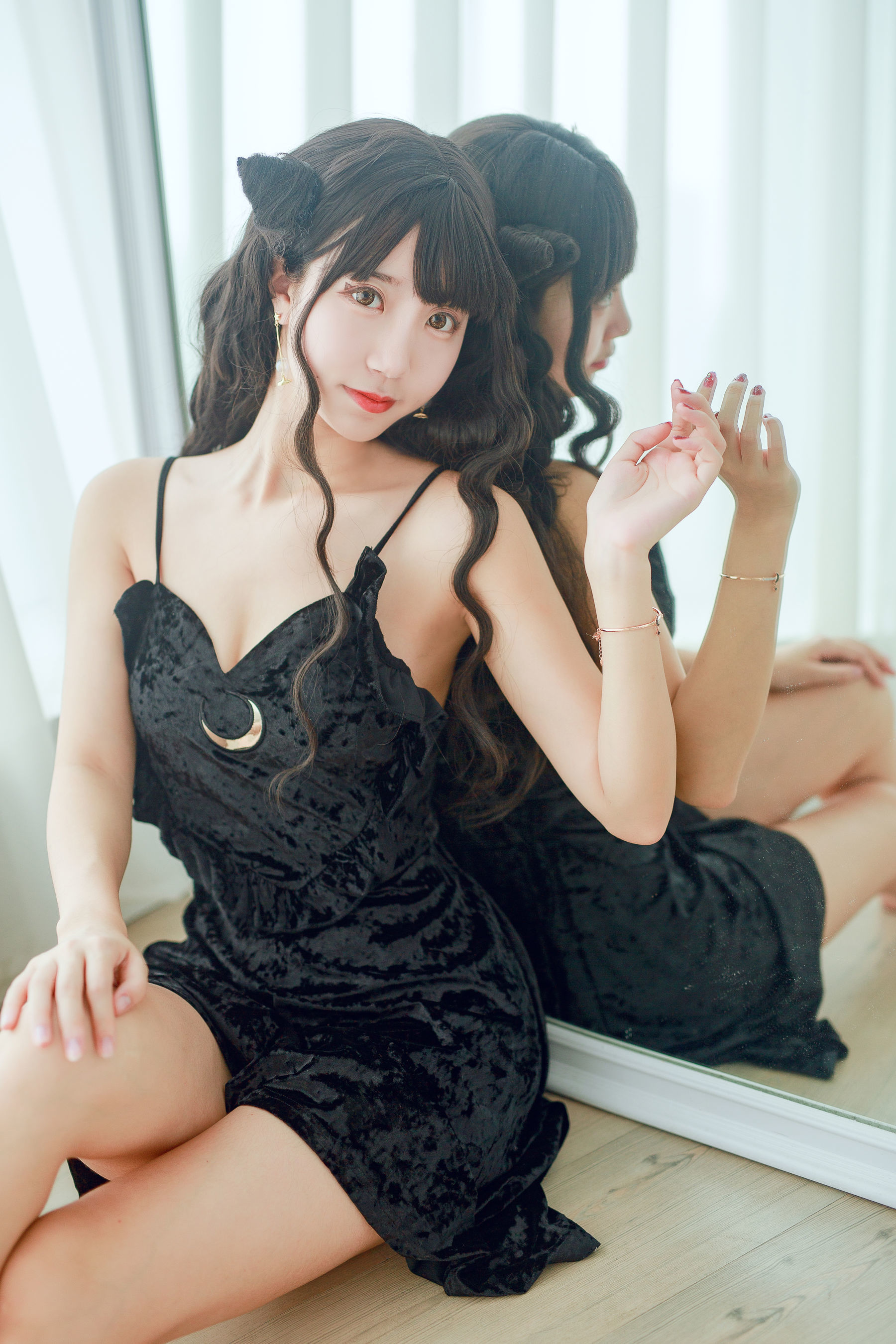 黑川 - 小恶魔黑裙子-图30