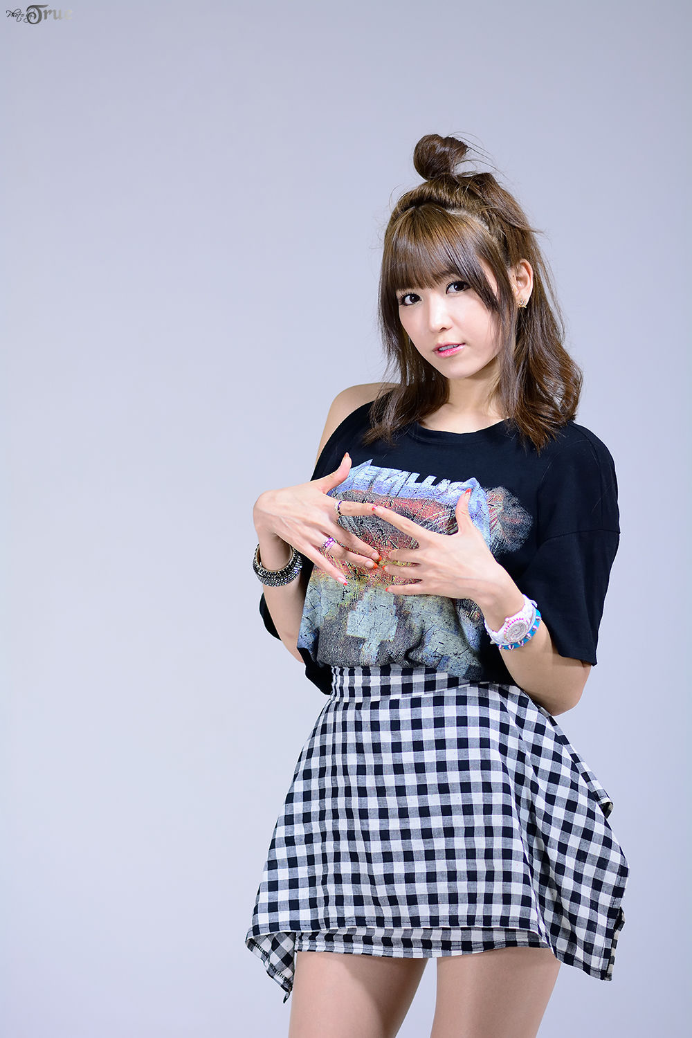 李恩慧 - 丸子头俏皮风棚拍-图25