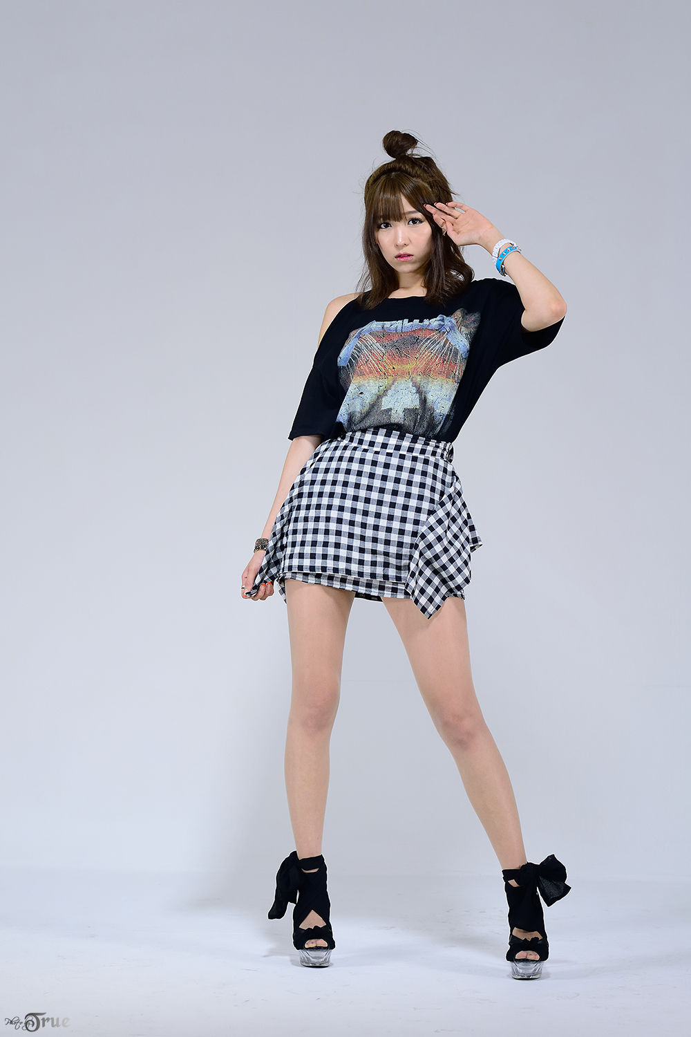 李恩慧 - 丸子头俏皮风棚拍-图4