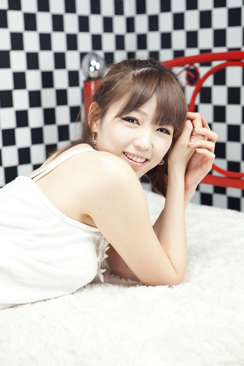 李恩慧 - 白色吊带睡裙-图34