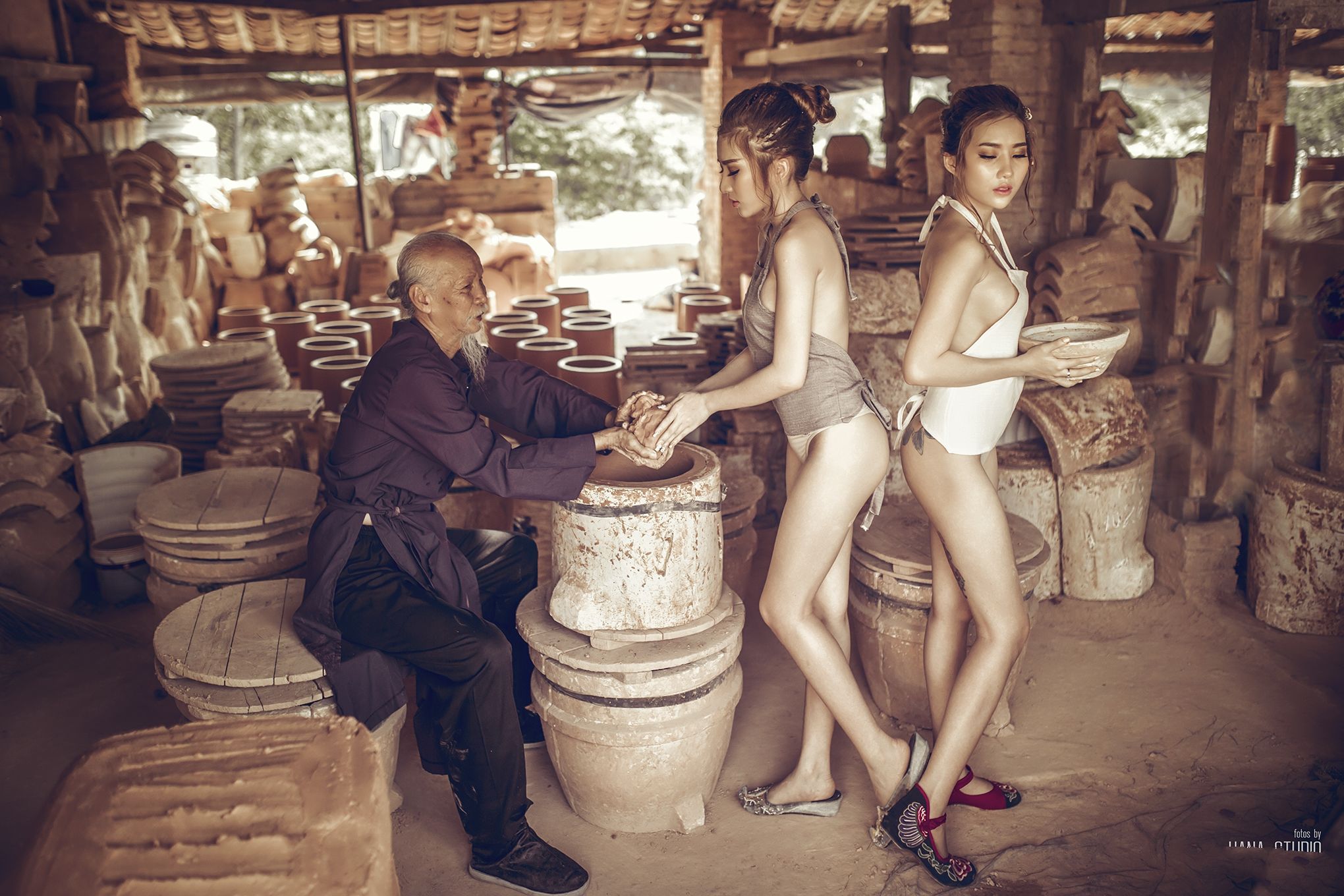 Thuy Nga Pham 越南陶瓷村性感-图41