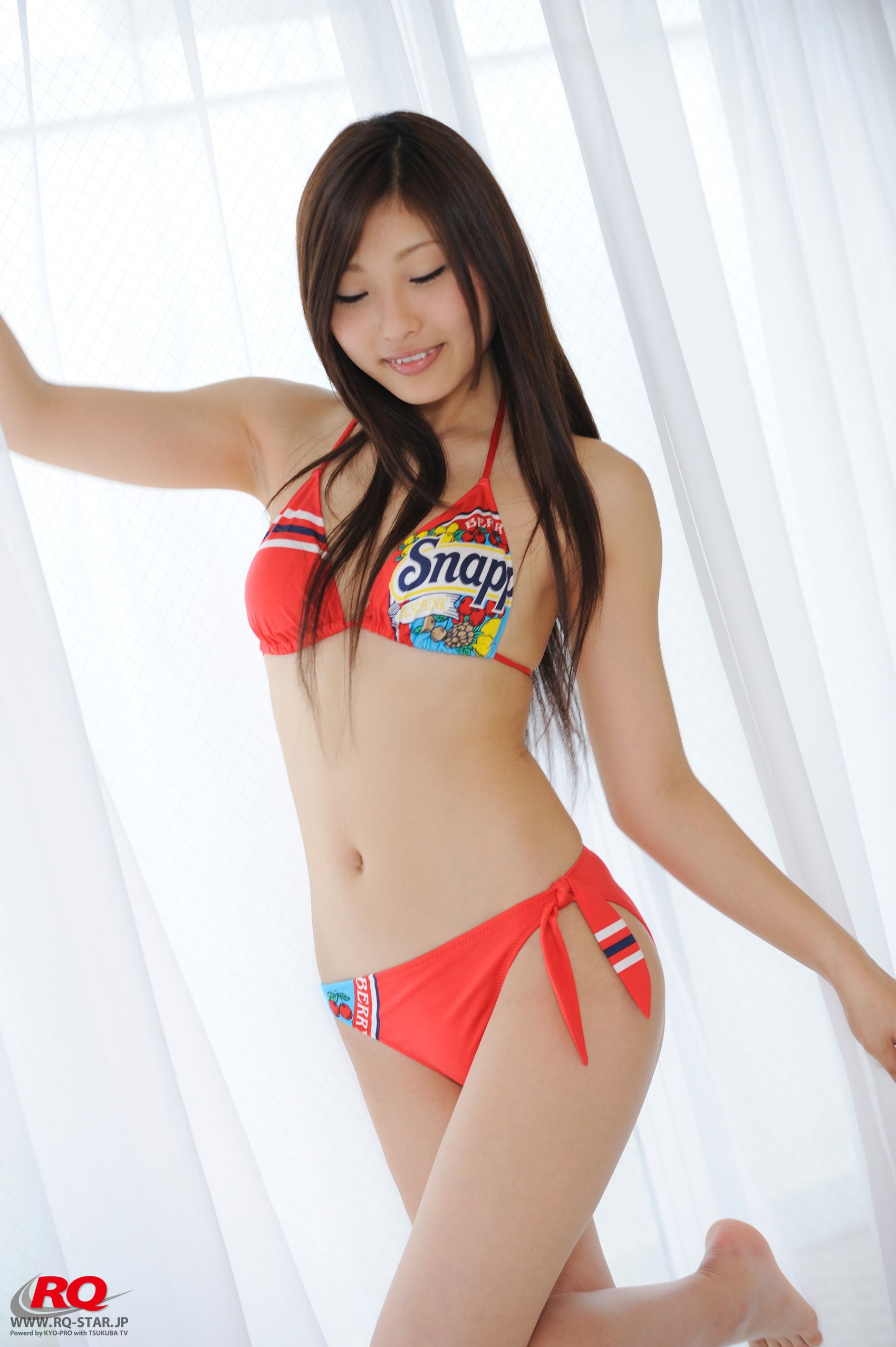 NO.00037 田中冴花 Swim Suits – Red-图10