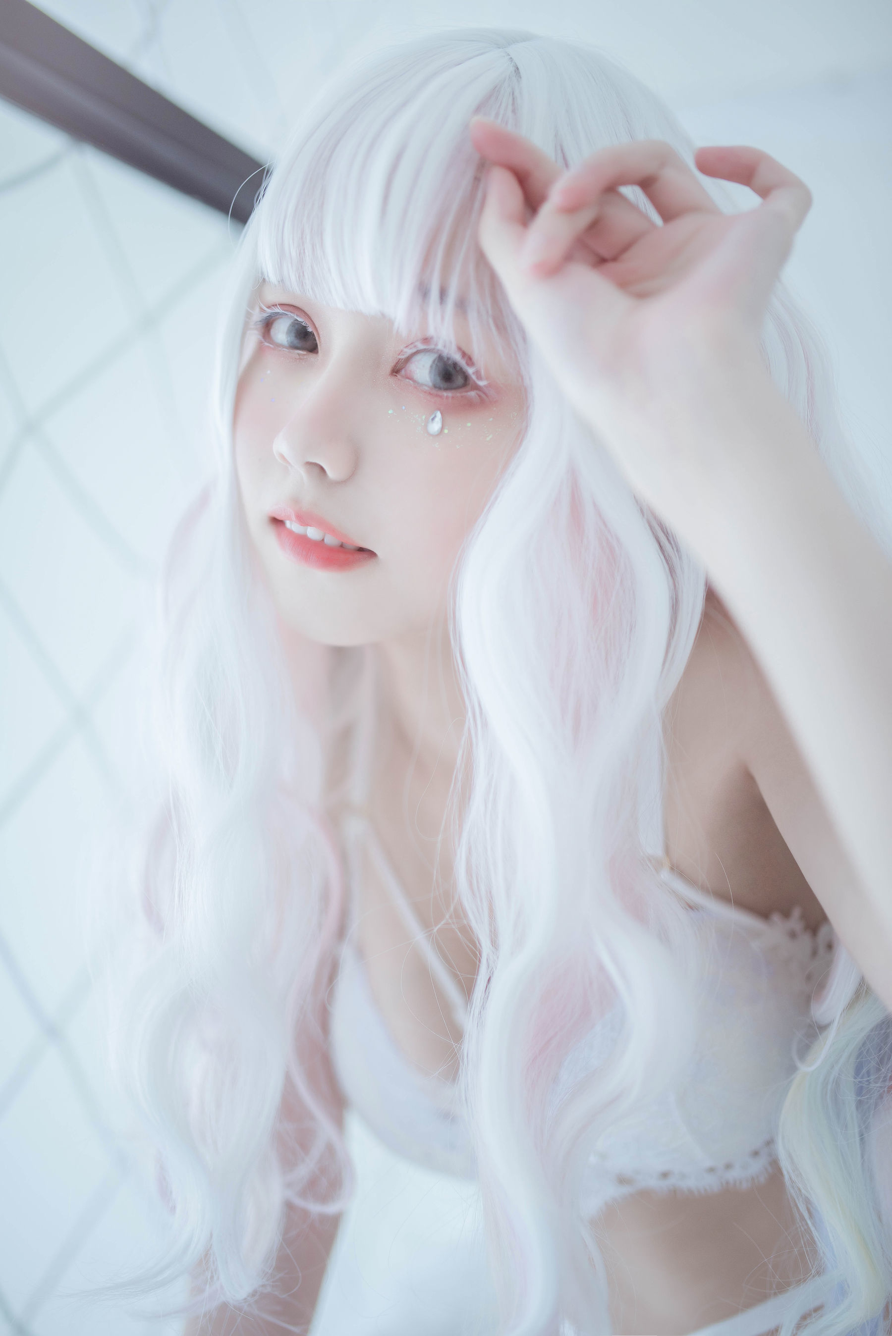 小妖精你的负卿 - 白色蕾丝私房-图22