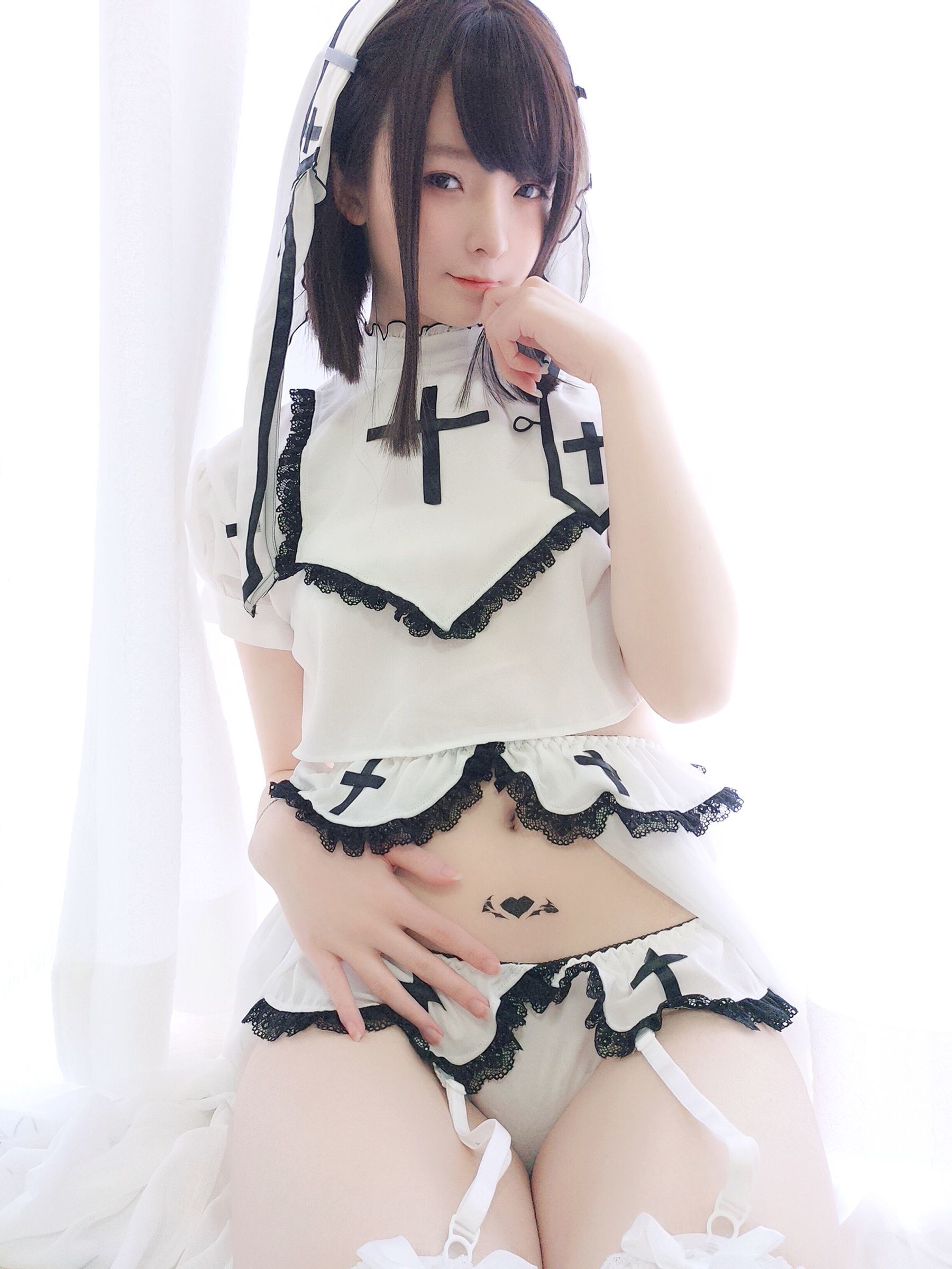 一小央泽 - 白修女-图20