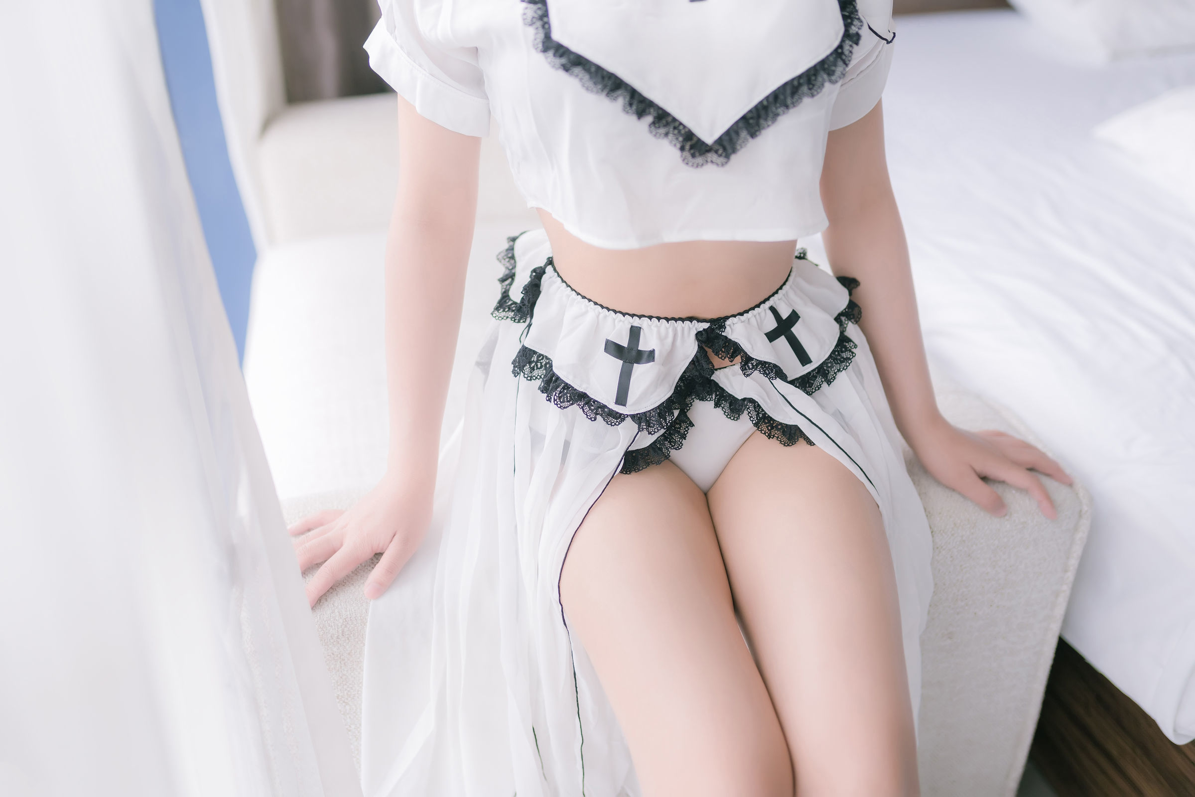 二次元妹子抱走莫子aa - 纯白修女-图21