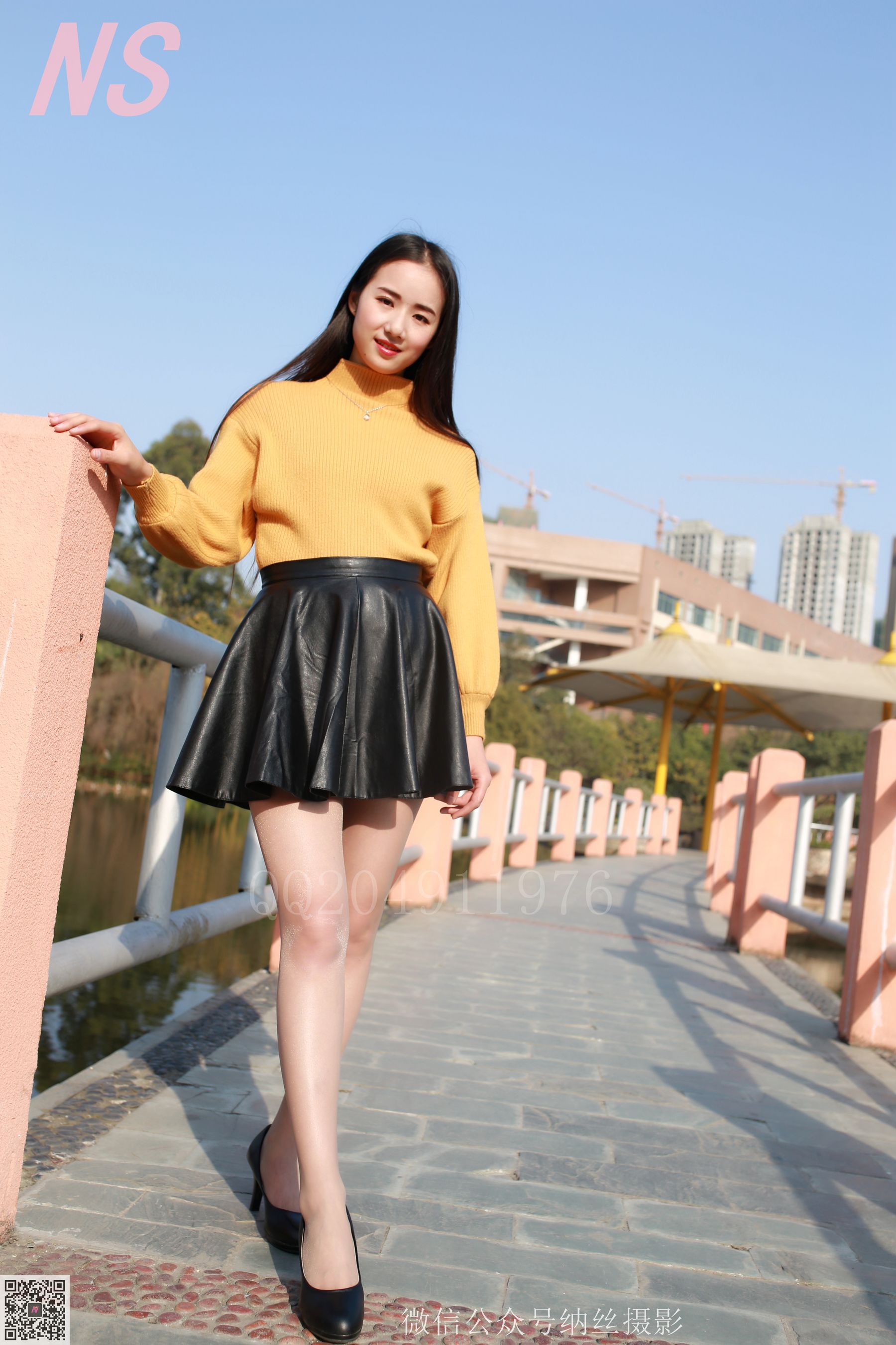 NO.112 林小雅 皮裙肉丝-图2
