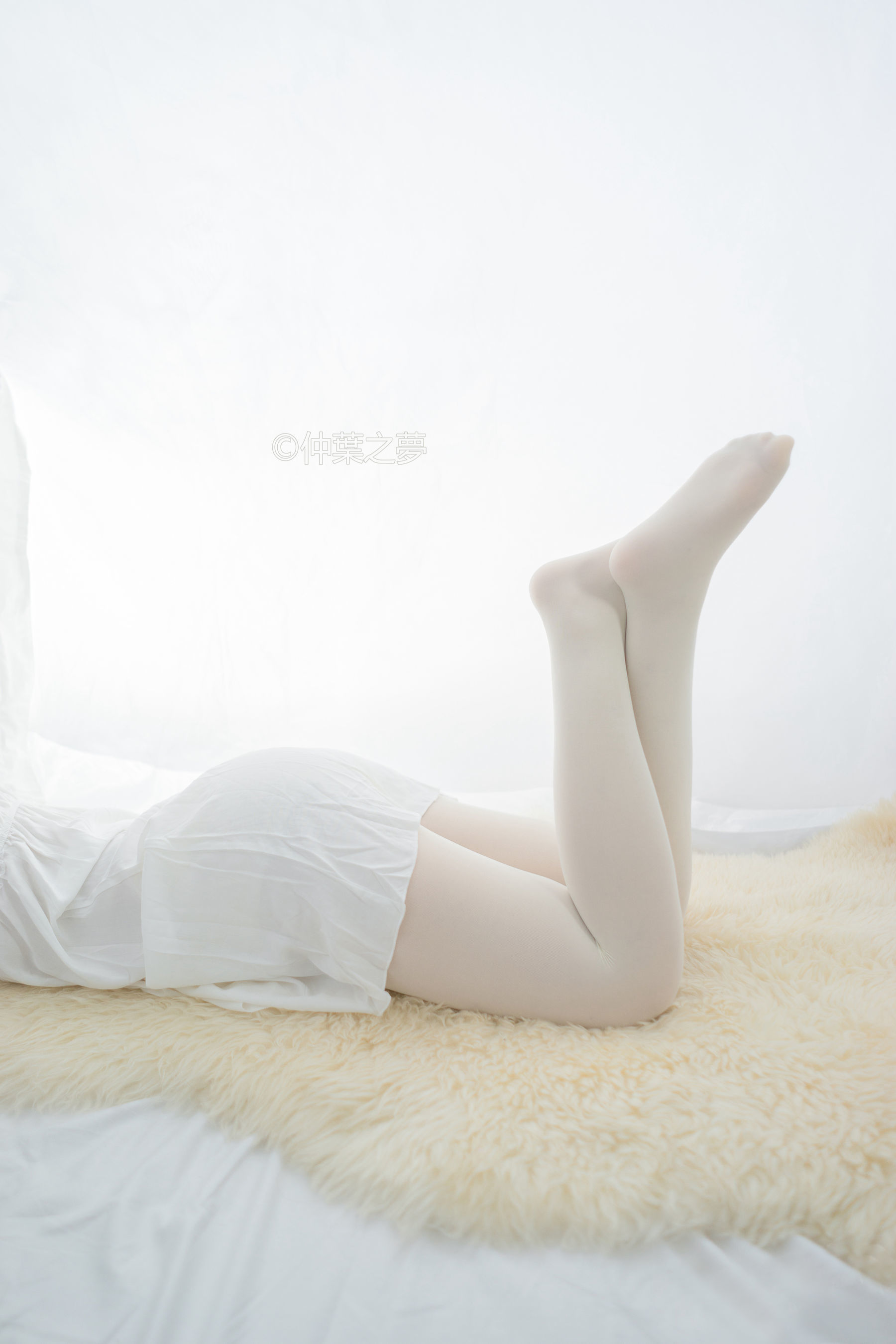 Grand.001  清纯白吊带裙-图54
