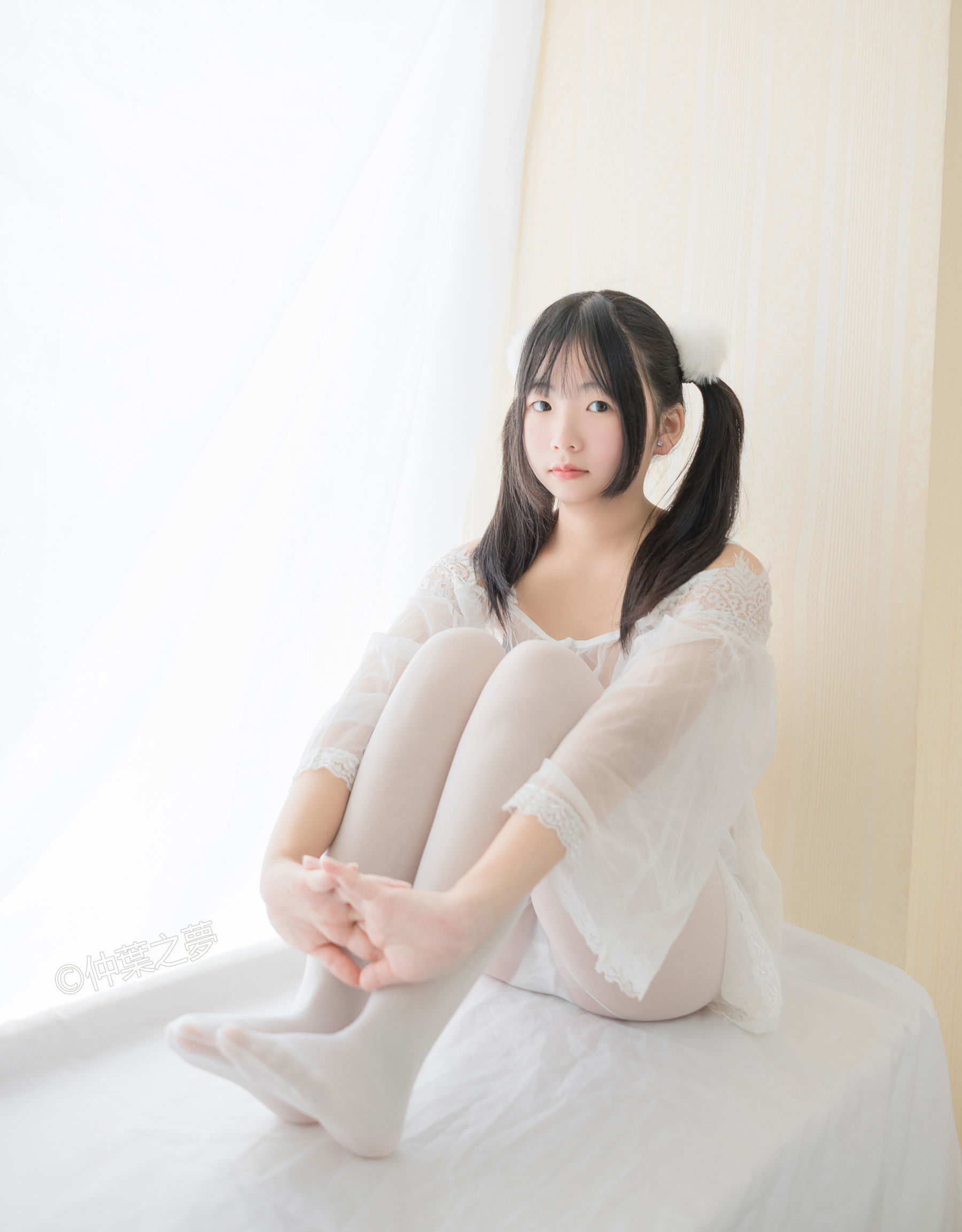 Grand.004 美代Miyo 透明白纱-图14