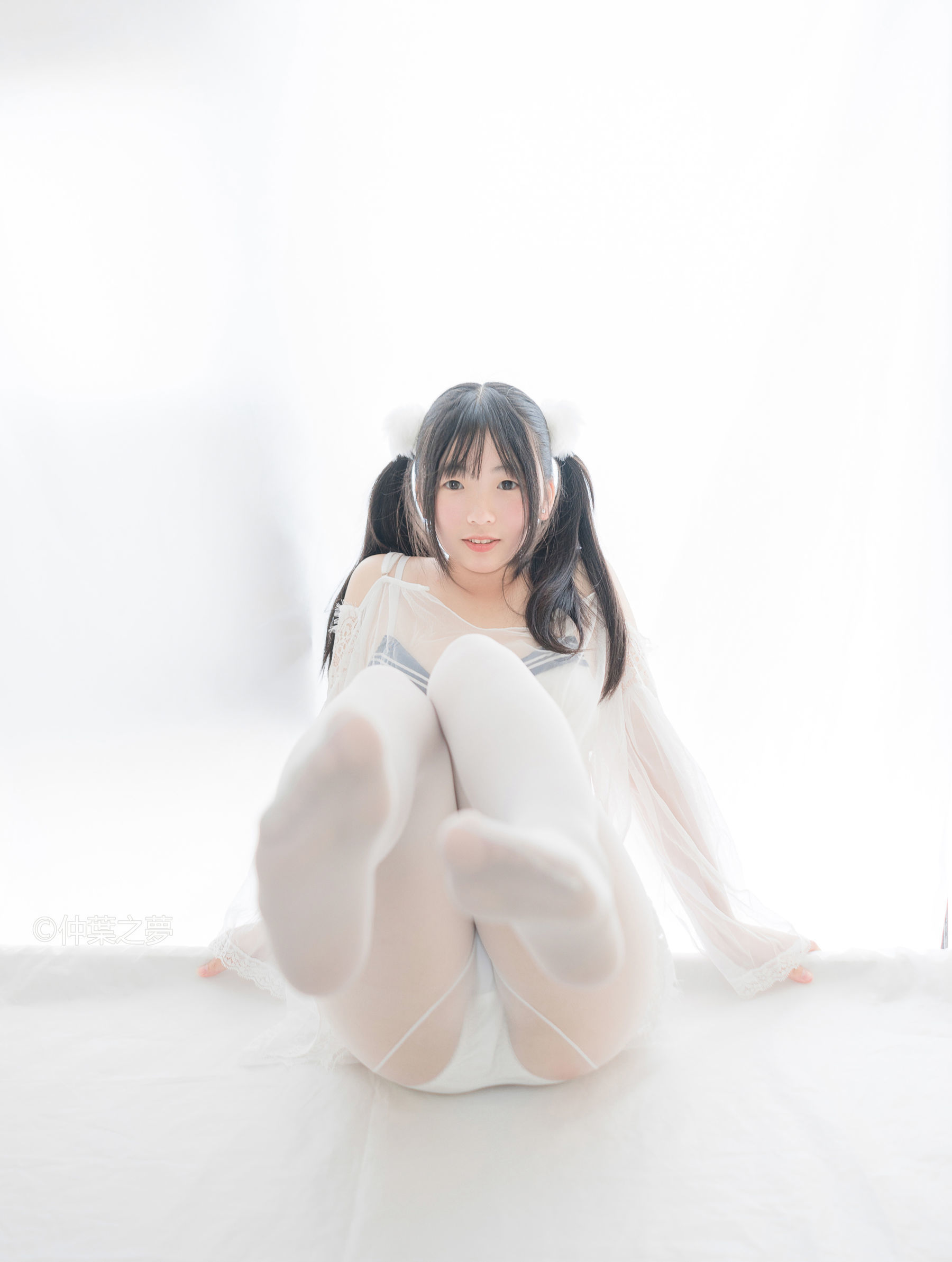 Grand.004 美代Miyo 透明白纱-图29