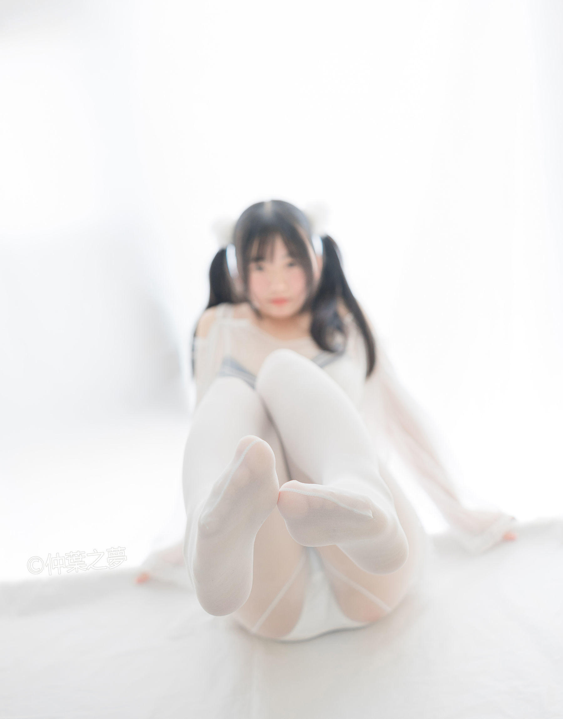 Grand.004 美代Miyo 透明白纱-图30
