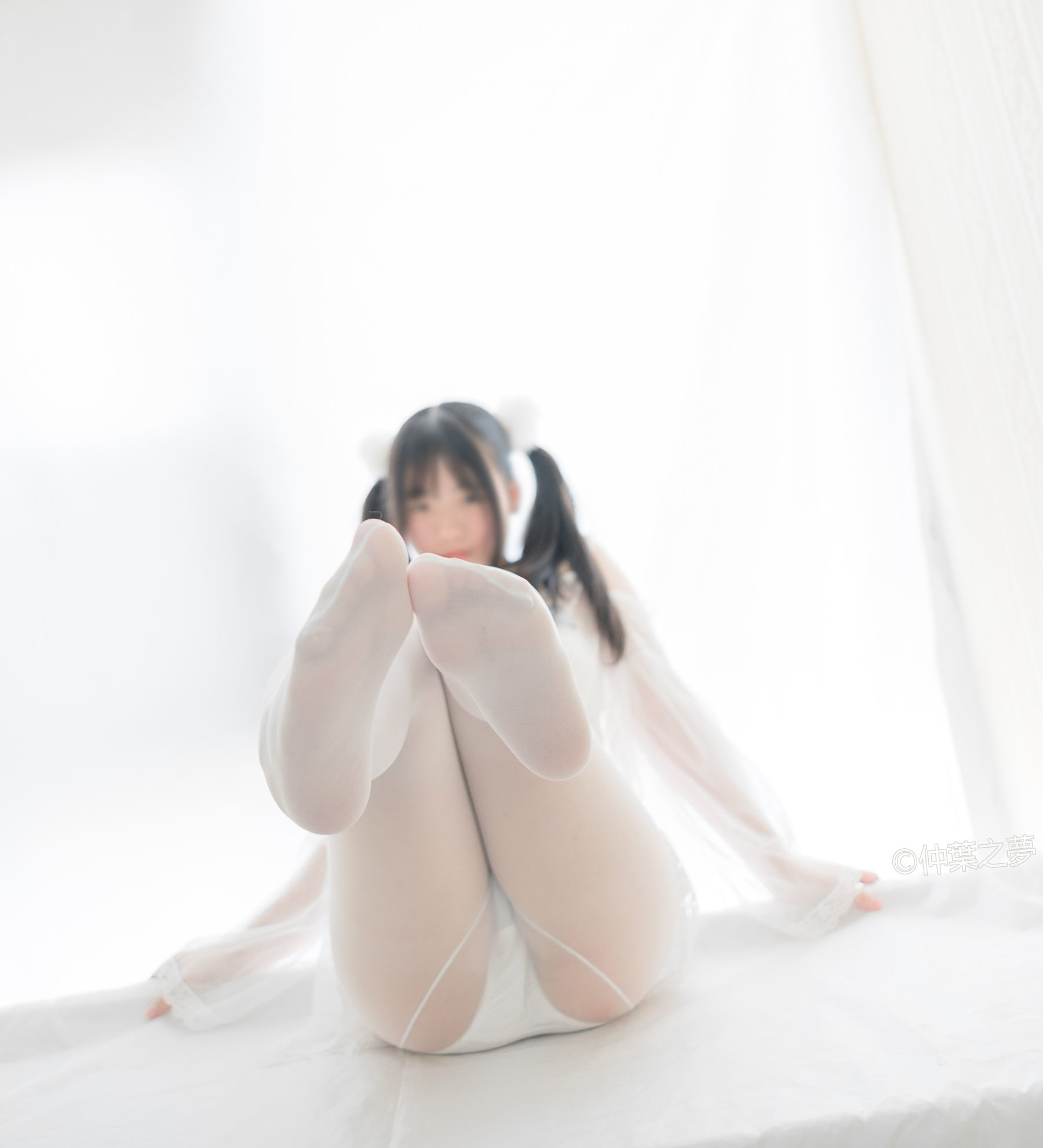 Grand.004 美代Miyo 透明白纱-图33
