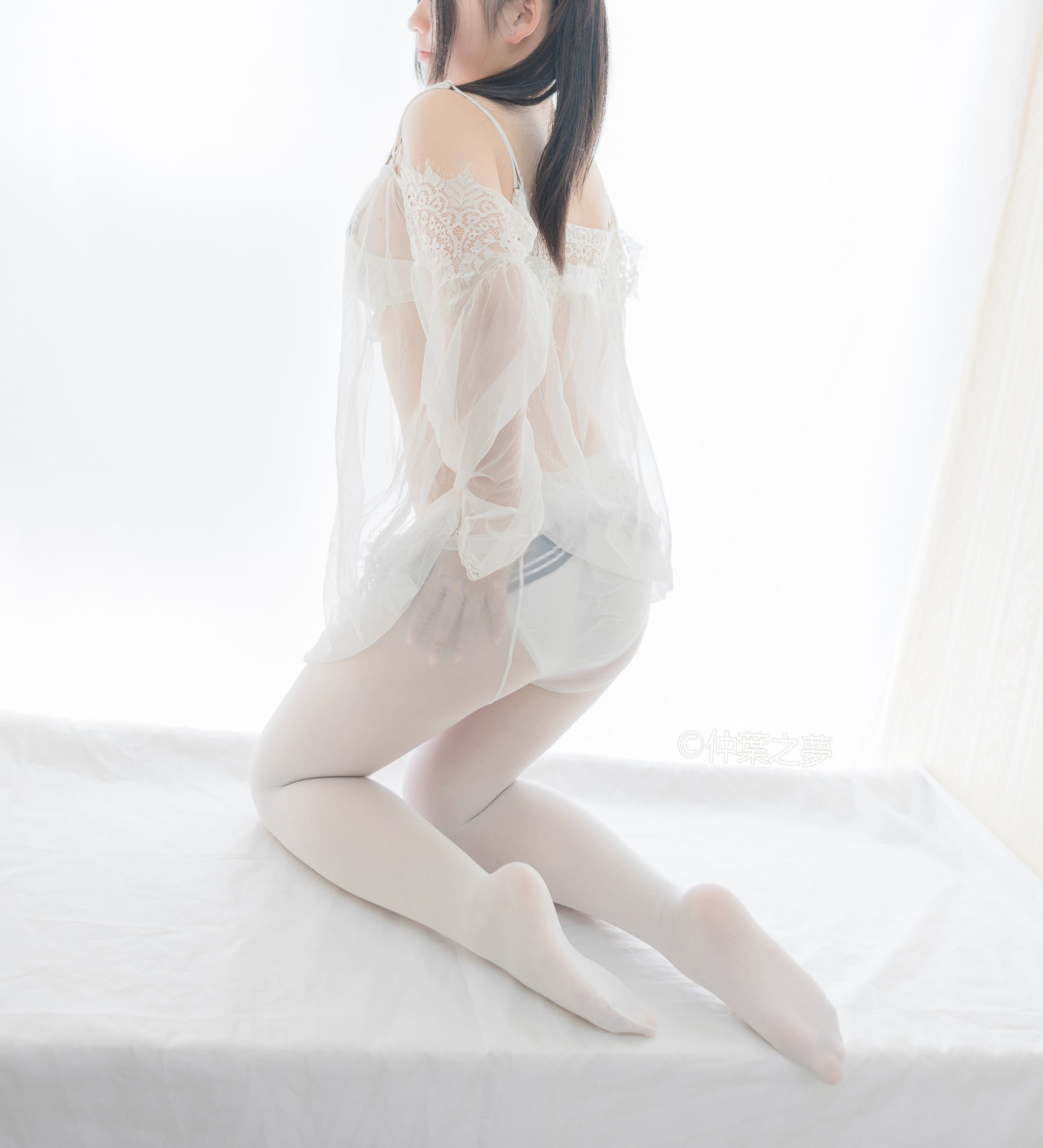 Grand.004 美代Miyo 透明白纱-图39