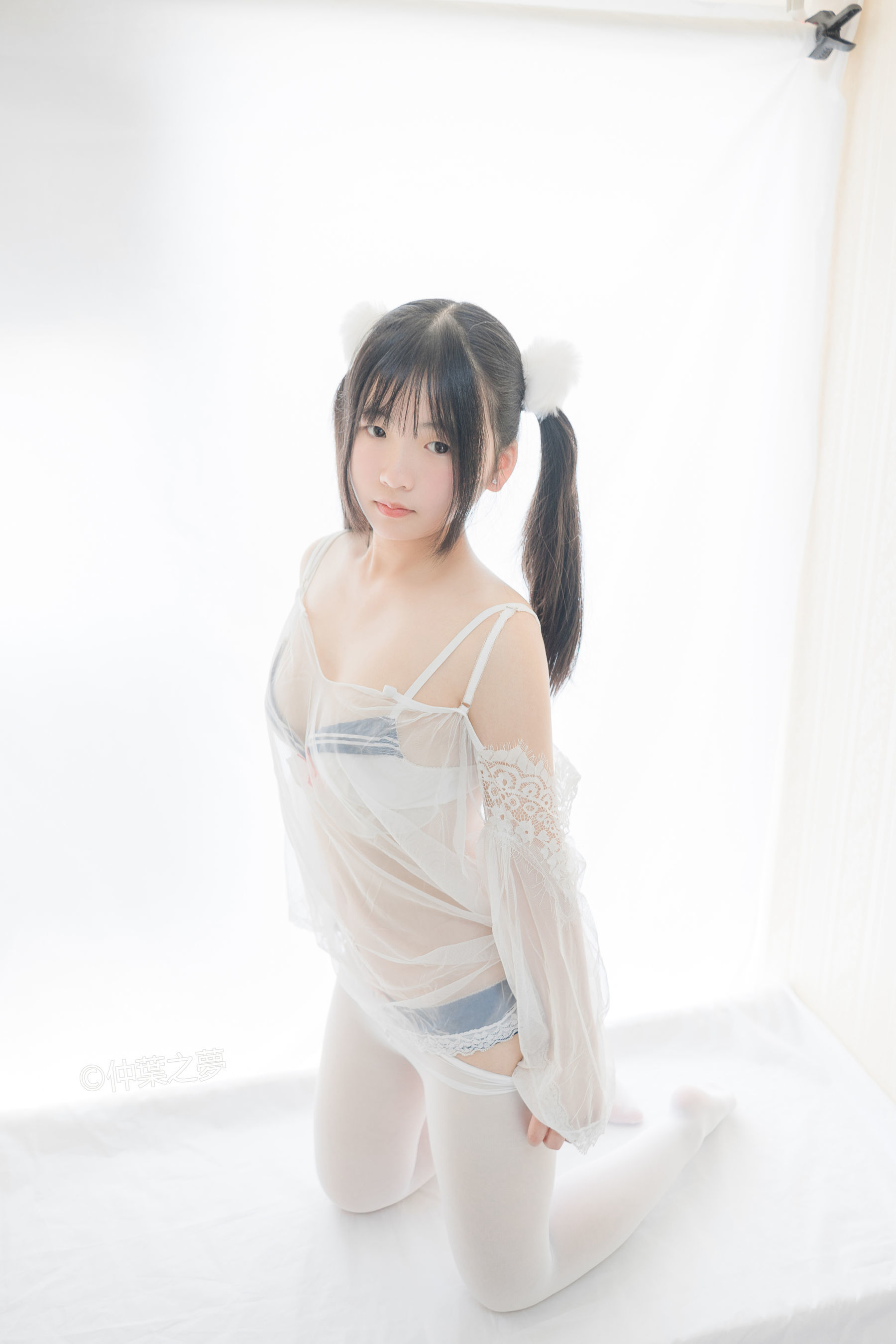 Grand.004 美代Miyo 透明白纱-图41