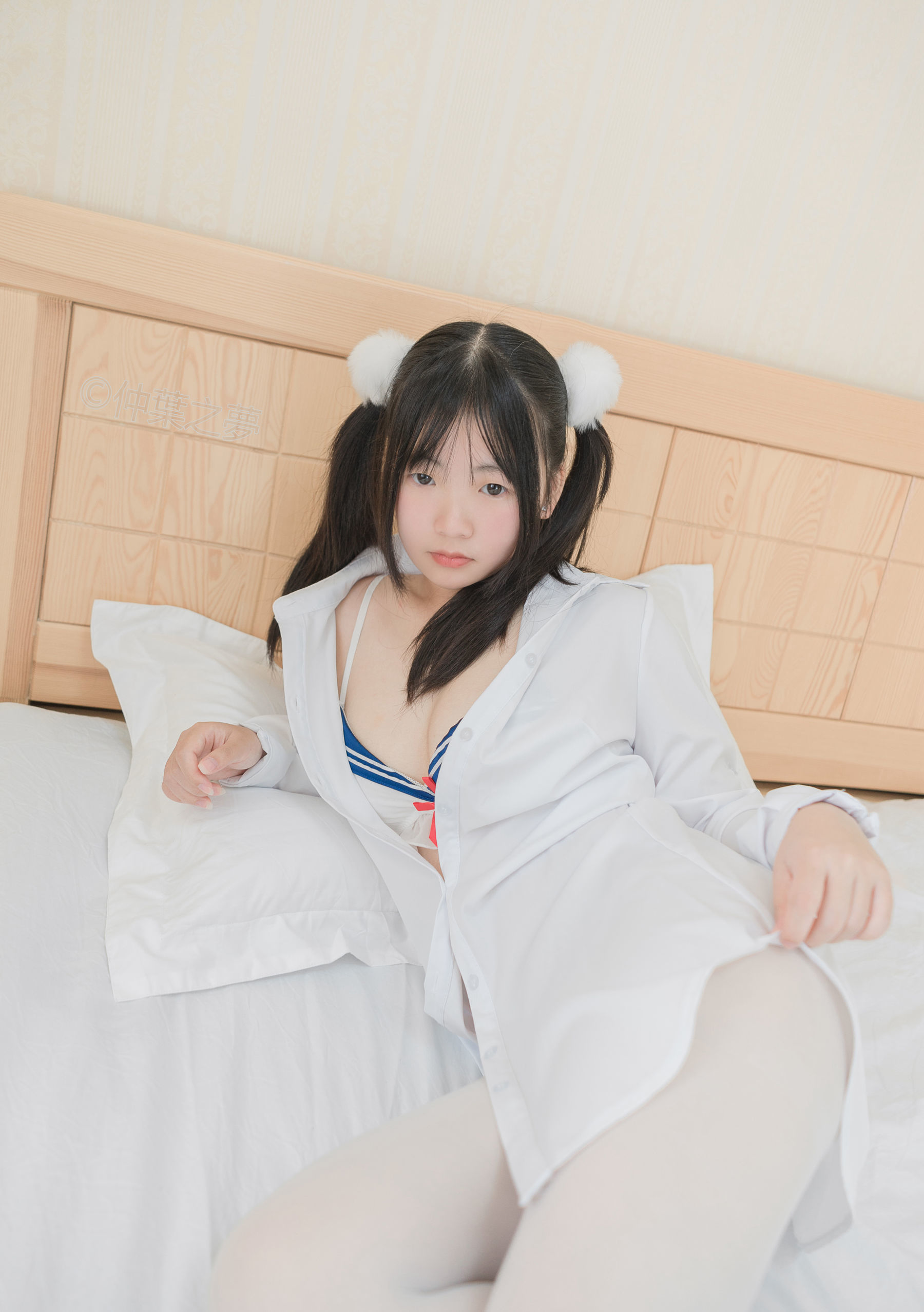Grand.004 美代Miyo 透明白纱-图48