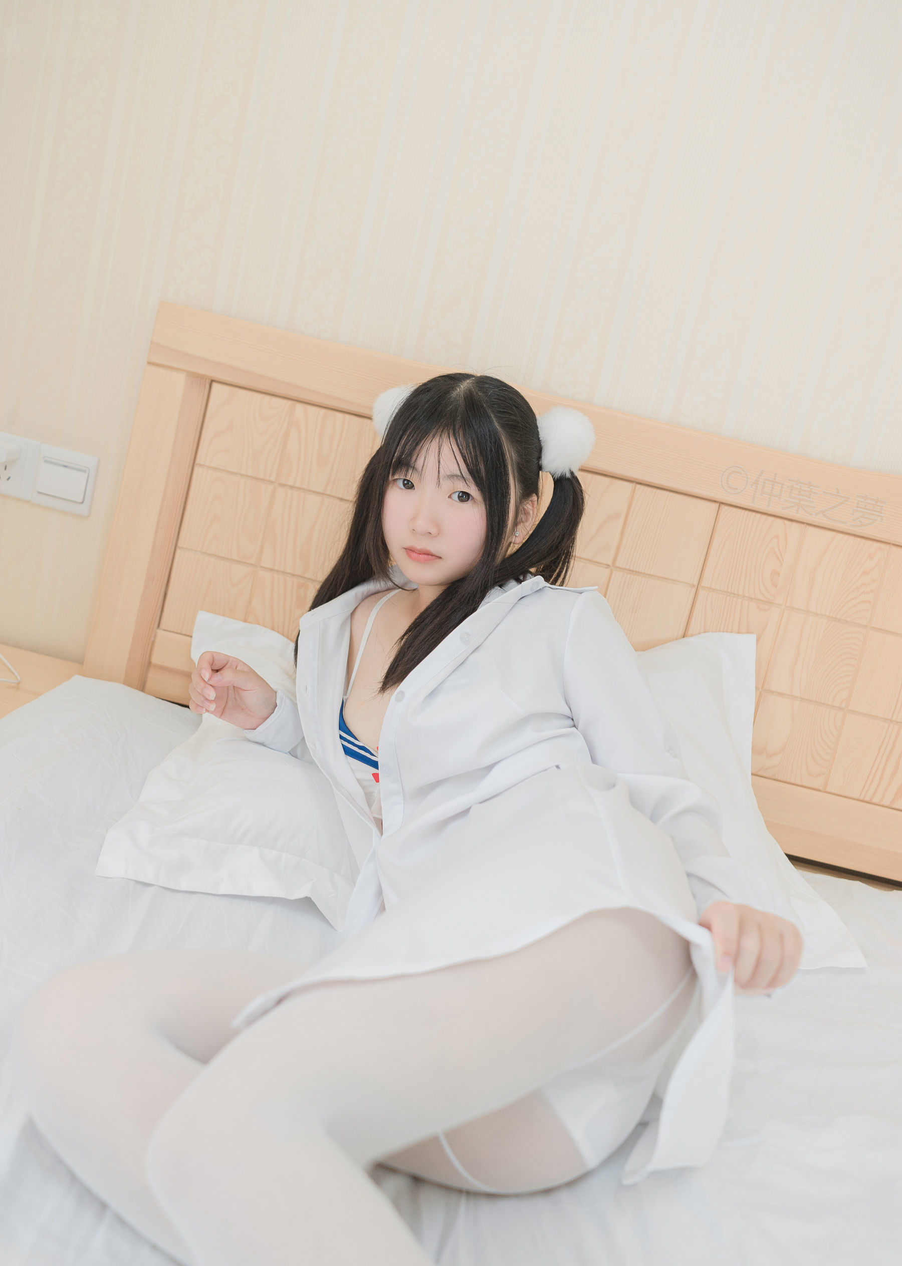 Grand.004 美代Miyo 透明白纱-图49